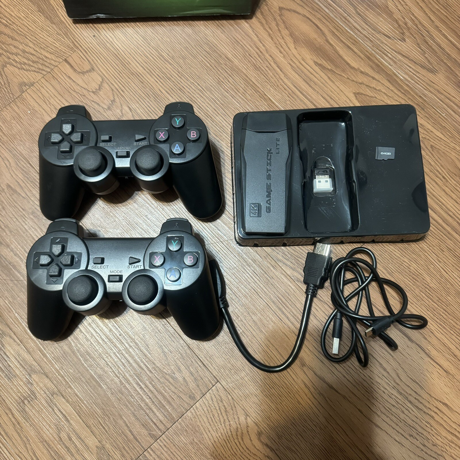 2.4G Wireless Controller Gamepad – 4K Ultra HD Game Stick 64G Open Box