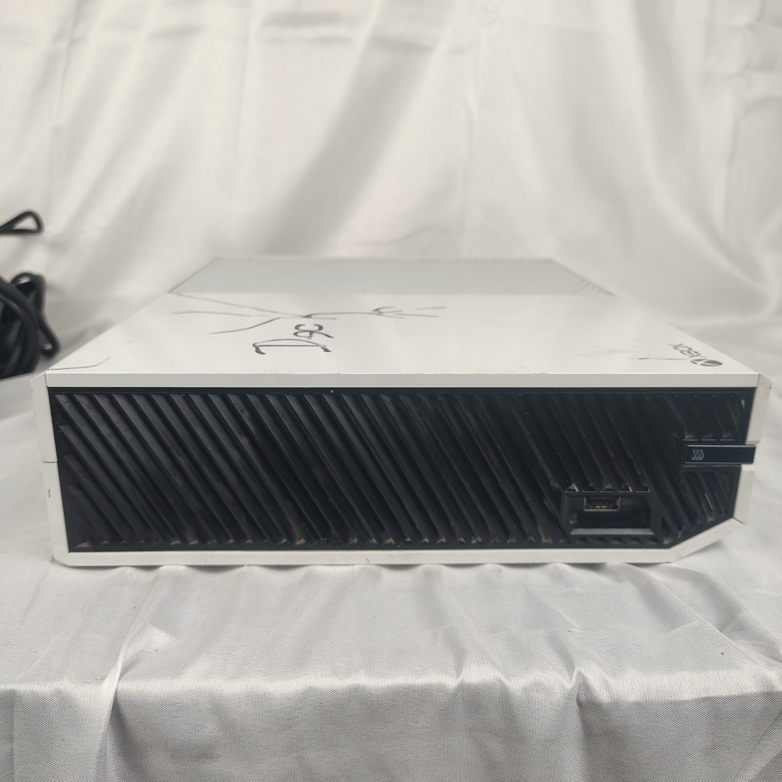 Xbox One Console 1540 500gb Bundle White Controller Power Chord Tested Working