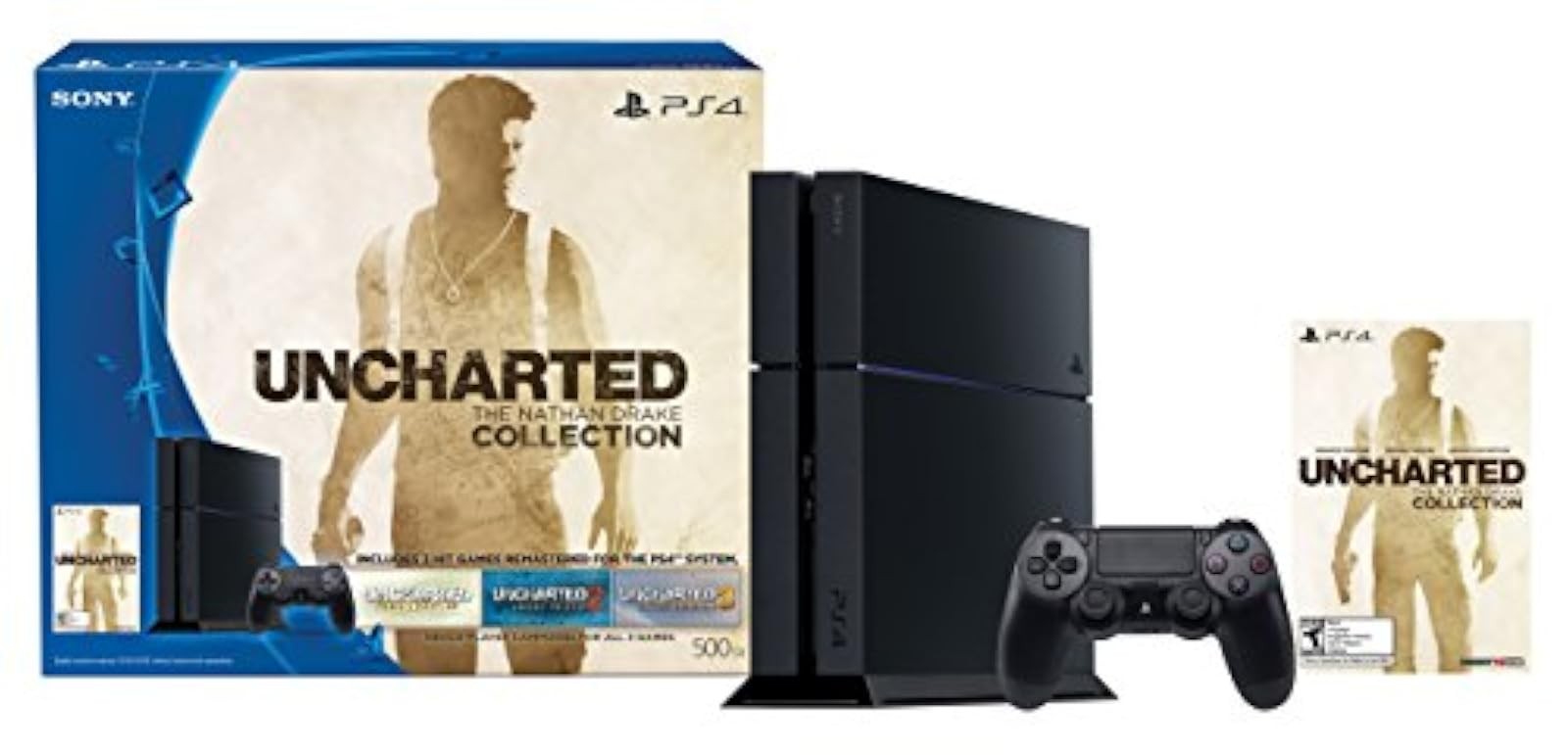 Sony PlayStation 4 500GB Uncharted: The Nathan Drake Collection Bundle 4Z