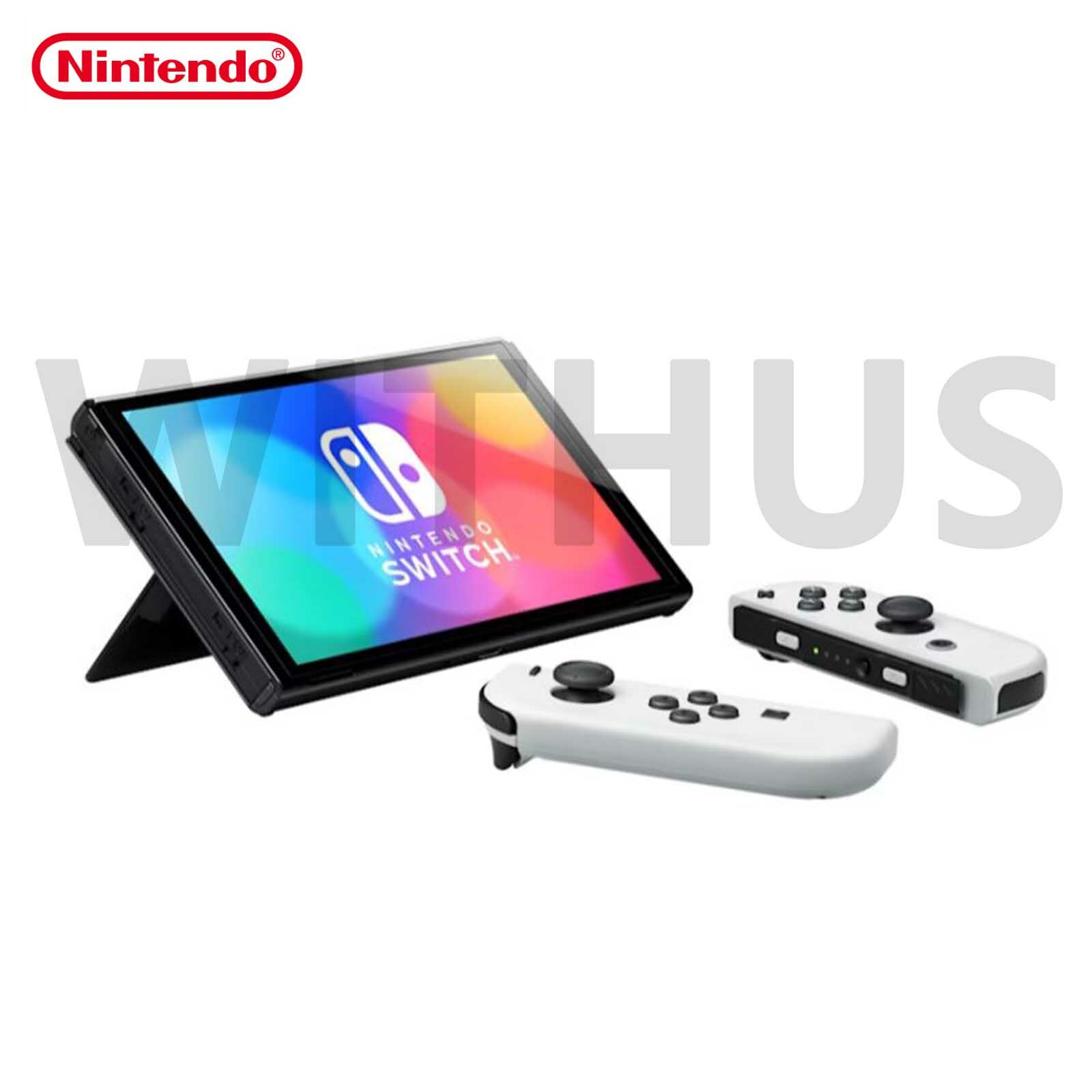 Nintendo Switch OLED Model HEG-001 Handheld Console – 64GB – White