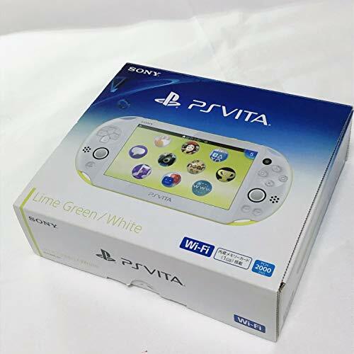 PlayStation PS Vita Wi-Fi Console Lime green / white PCH-2000ZA13 Japan Import
