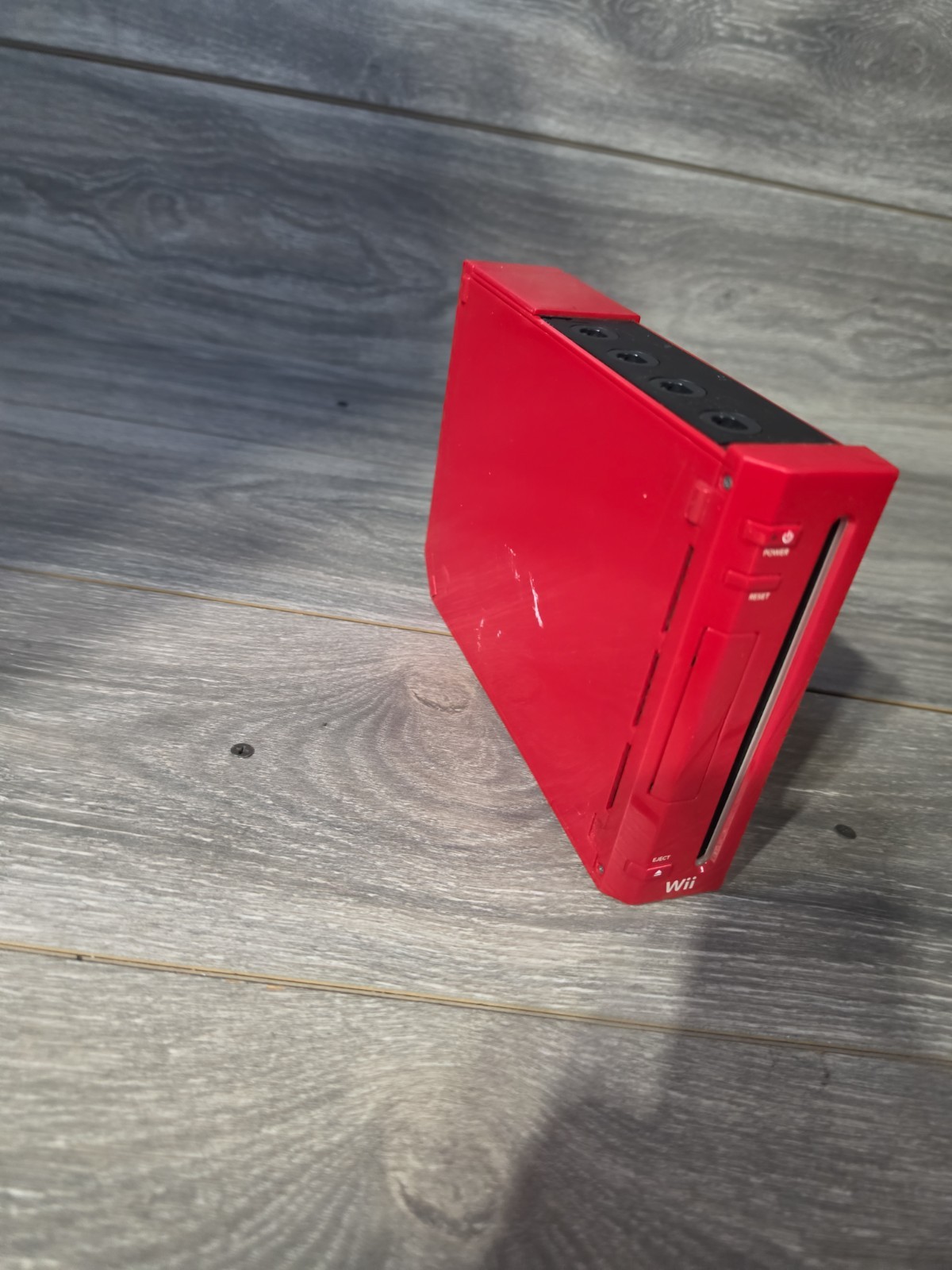 Nintendo Wii **CONSOLE ONLY** Gaming System RVL-001 Red – Tested & Working