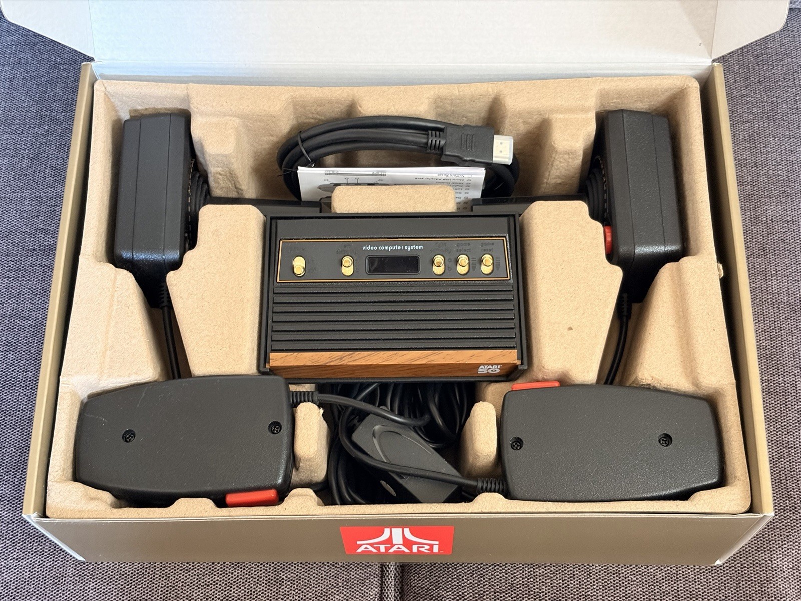 Atari Flashback Gold 50th Anniversary Edition Atari 2600 AR3080 HD w/ 130 Games