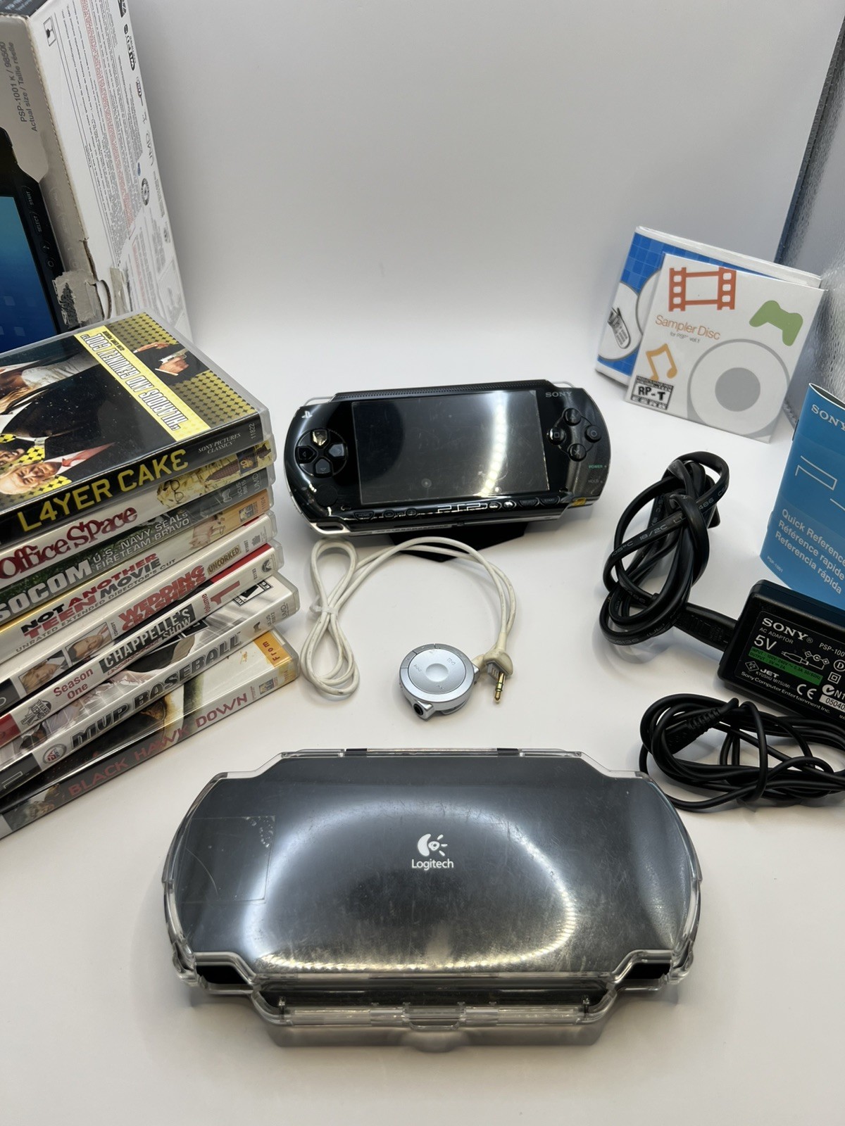 PSP 1001 Console 100% CIB Complete and All Original in Box Virtually UNUSED MINT
