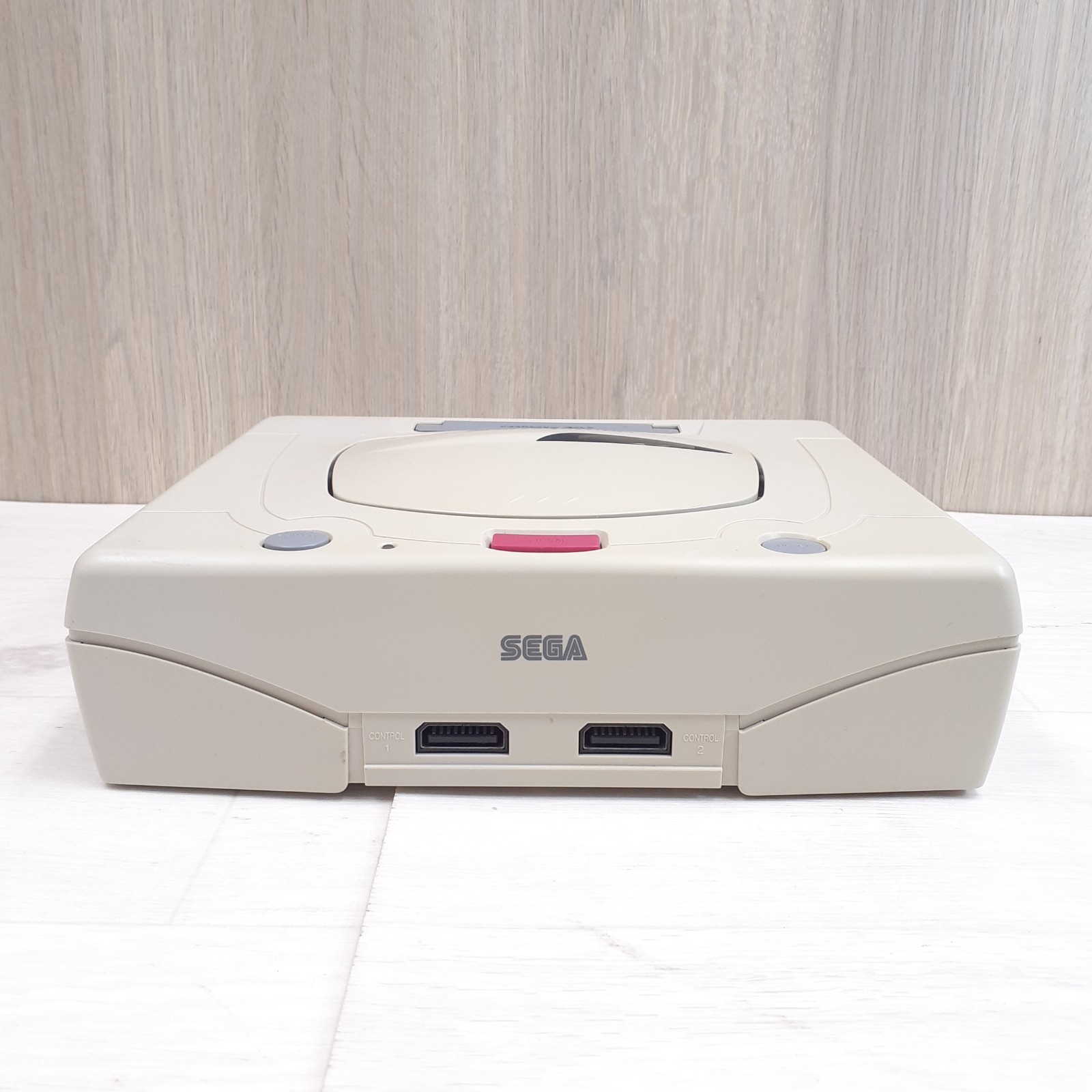 Sega Saturn Console Bundle w/ 2 Controllers 8 Games Tested Japan White HST-3220