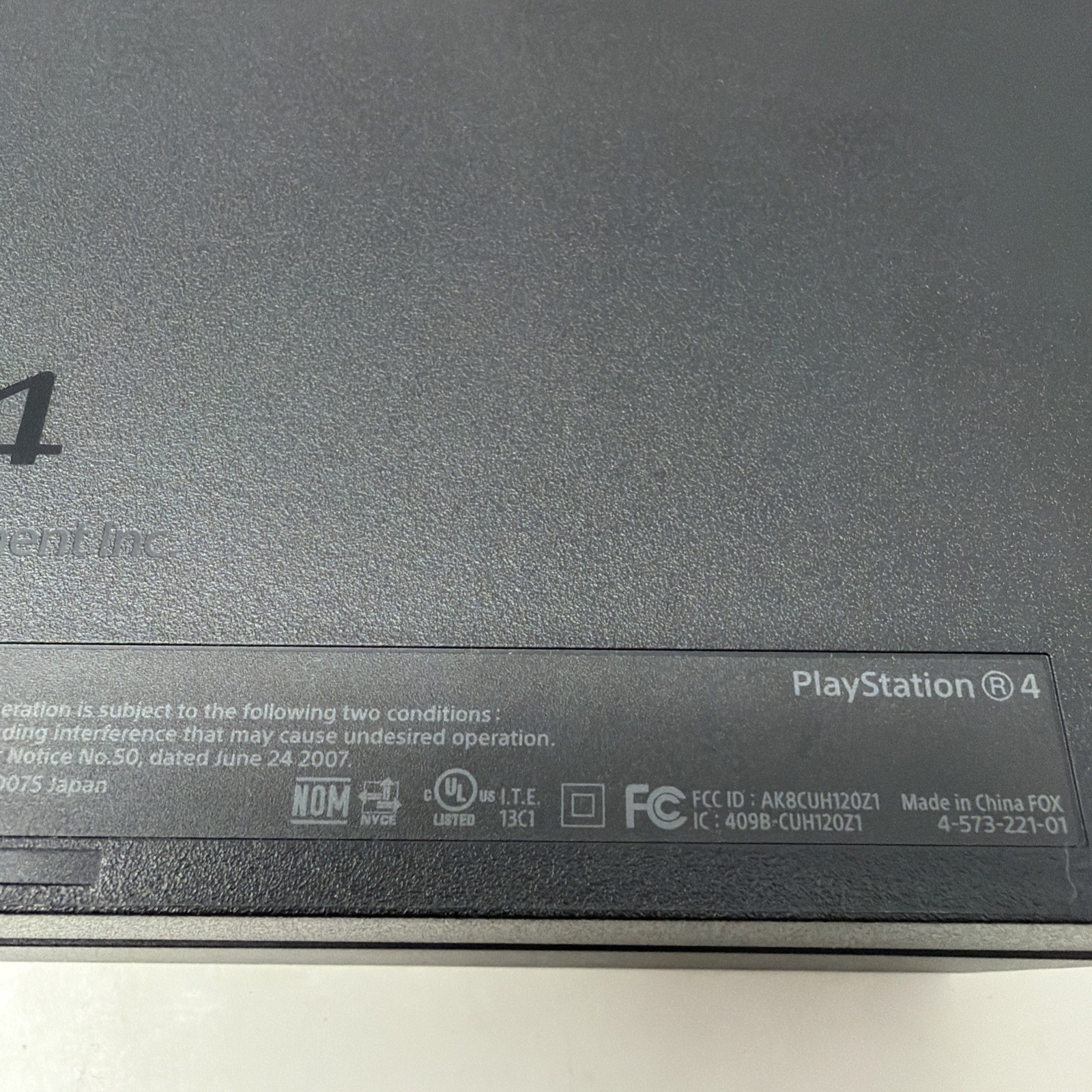 Sony PlayStation 4 500GB CUH-1215A Gaming Console w/ Controller, Cords & 2 Games