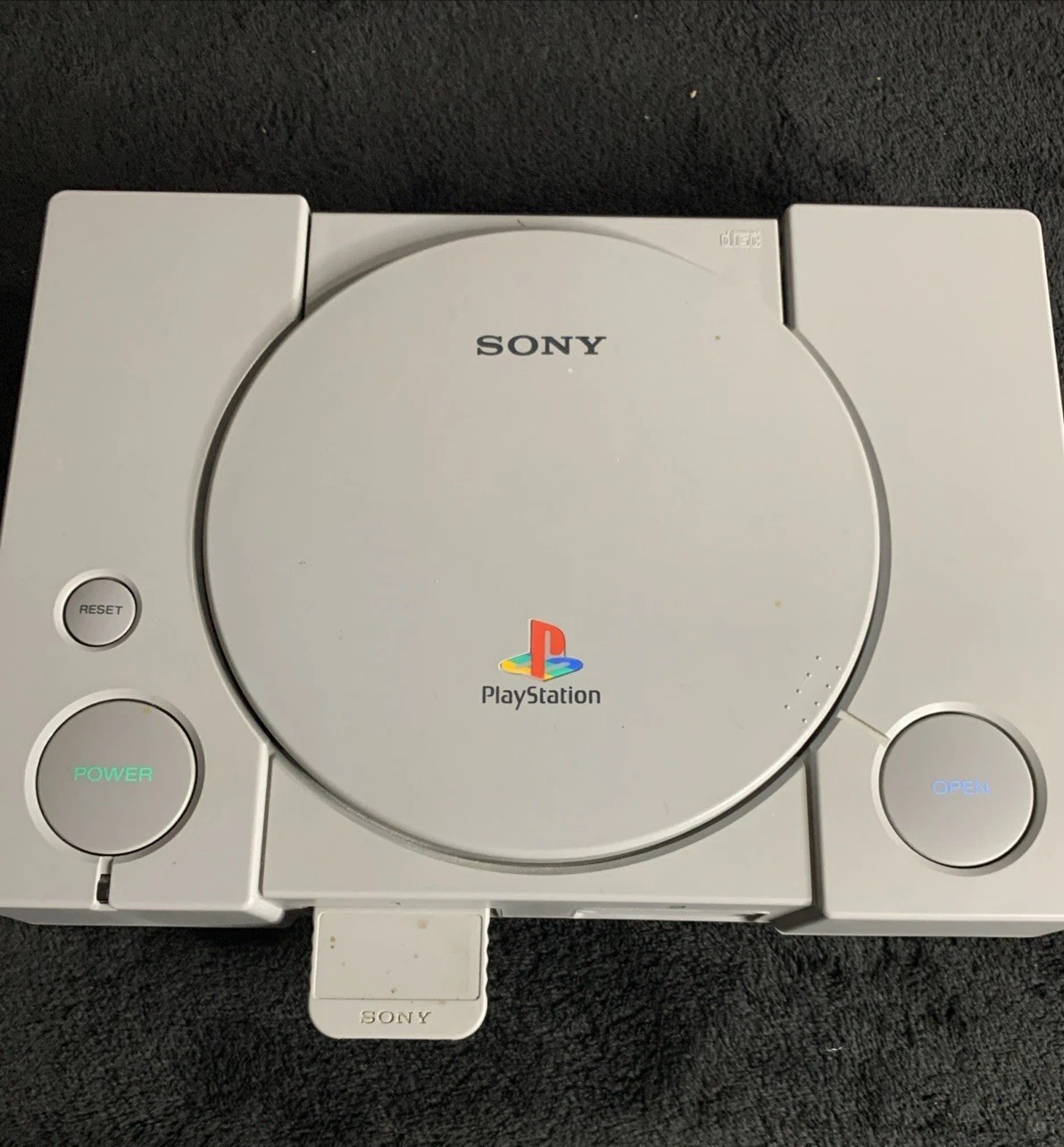 Sony PlayStation 1 PS1 Console (SCPH-7001) Gray W/ Power Cord And 1 Controller