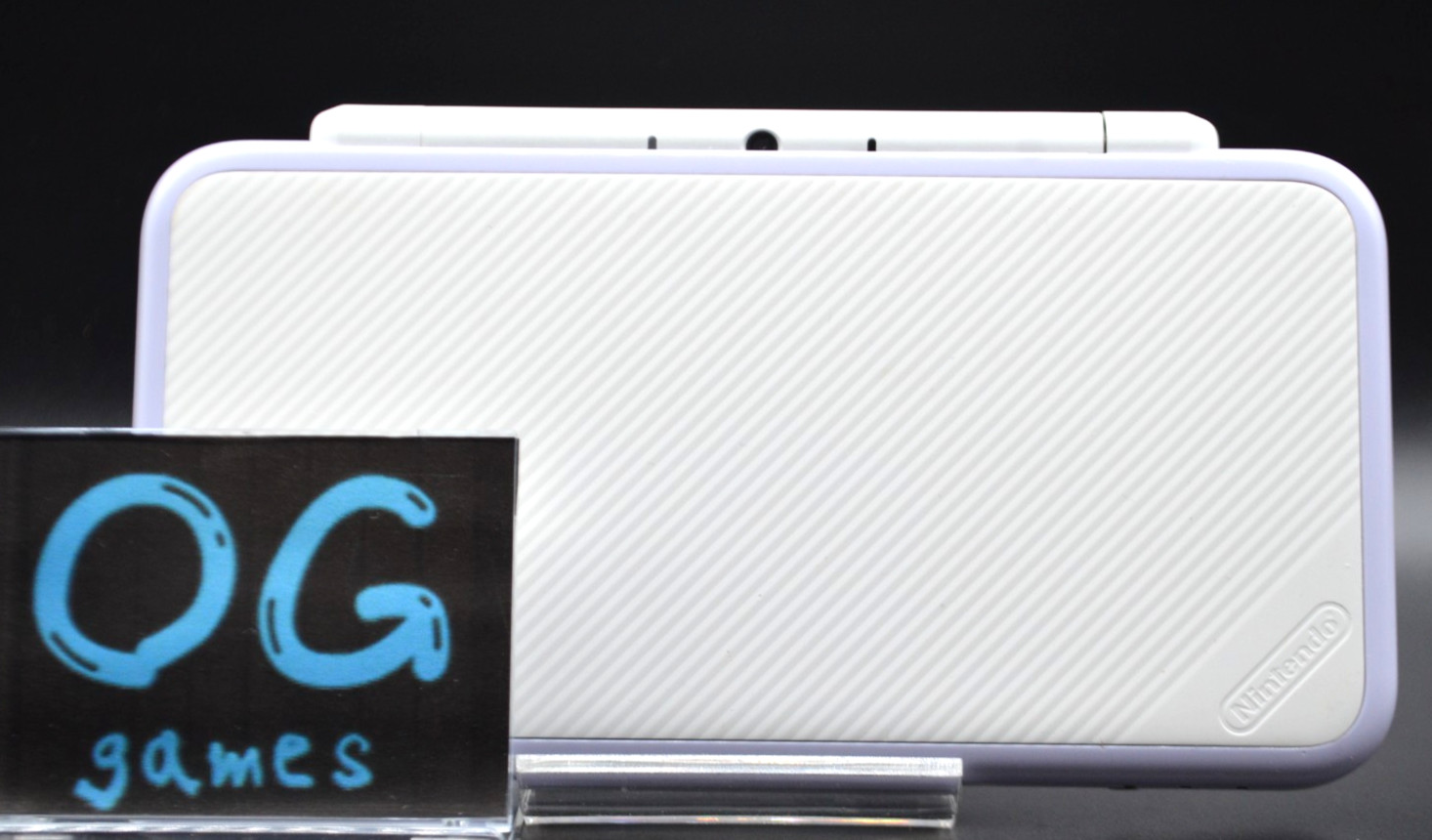 [REGION FREE]Nintendo new 2DS LL XL White Lavender Console Only Used RANK A/B