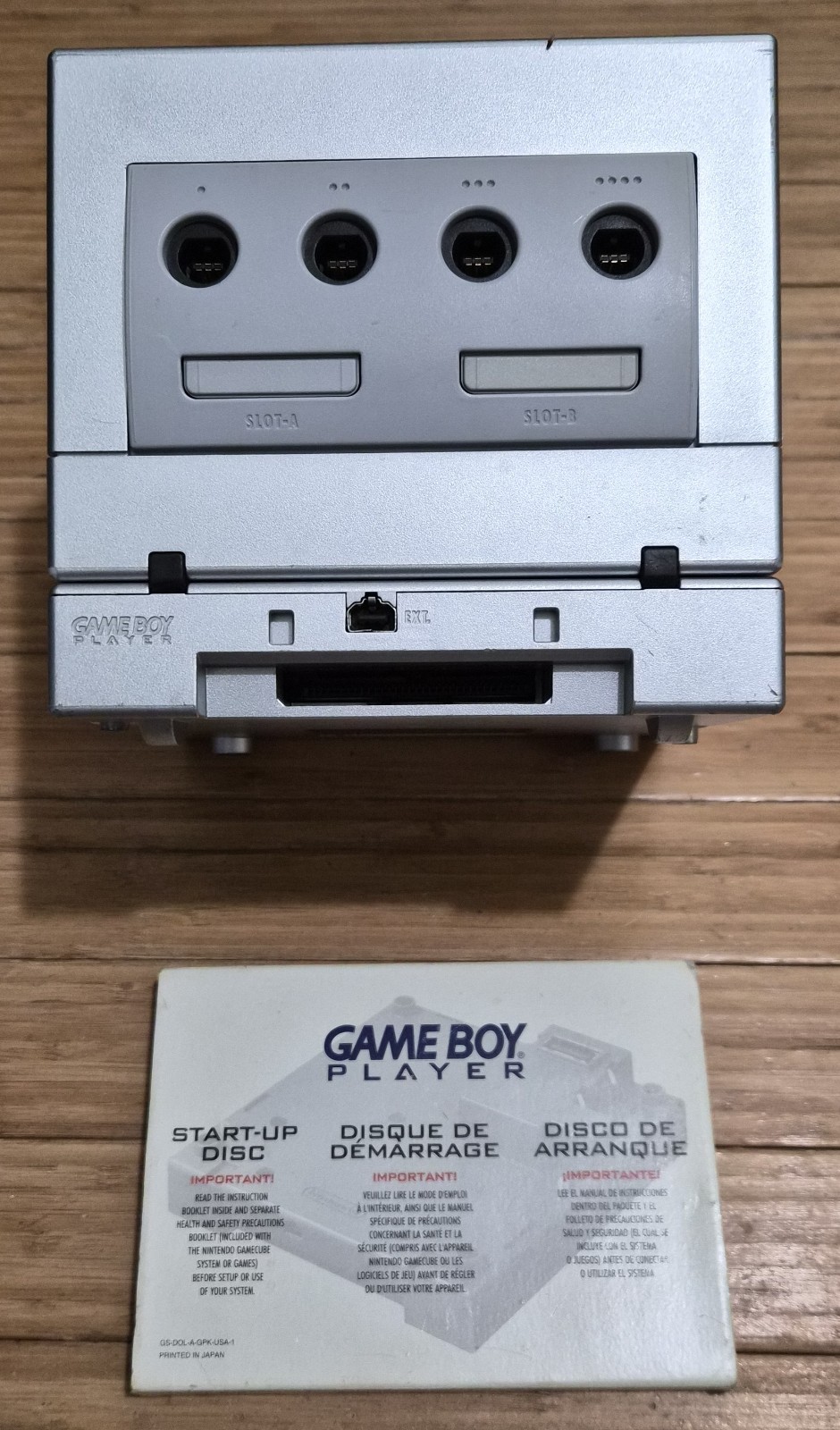 Platinum Gamecube & Gameboy Player Bundle w/Extras