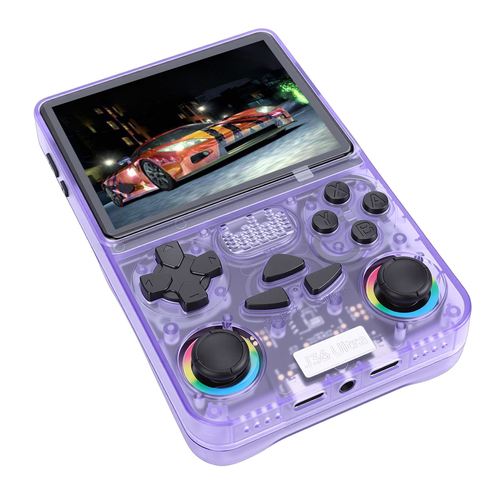 Retro Handheld Game Console 4 Inch Screen Built In 64GB Small Memory Card S FYZJ