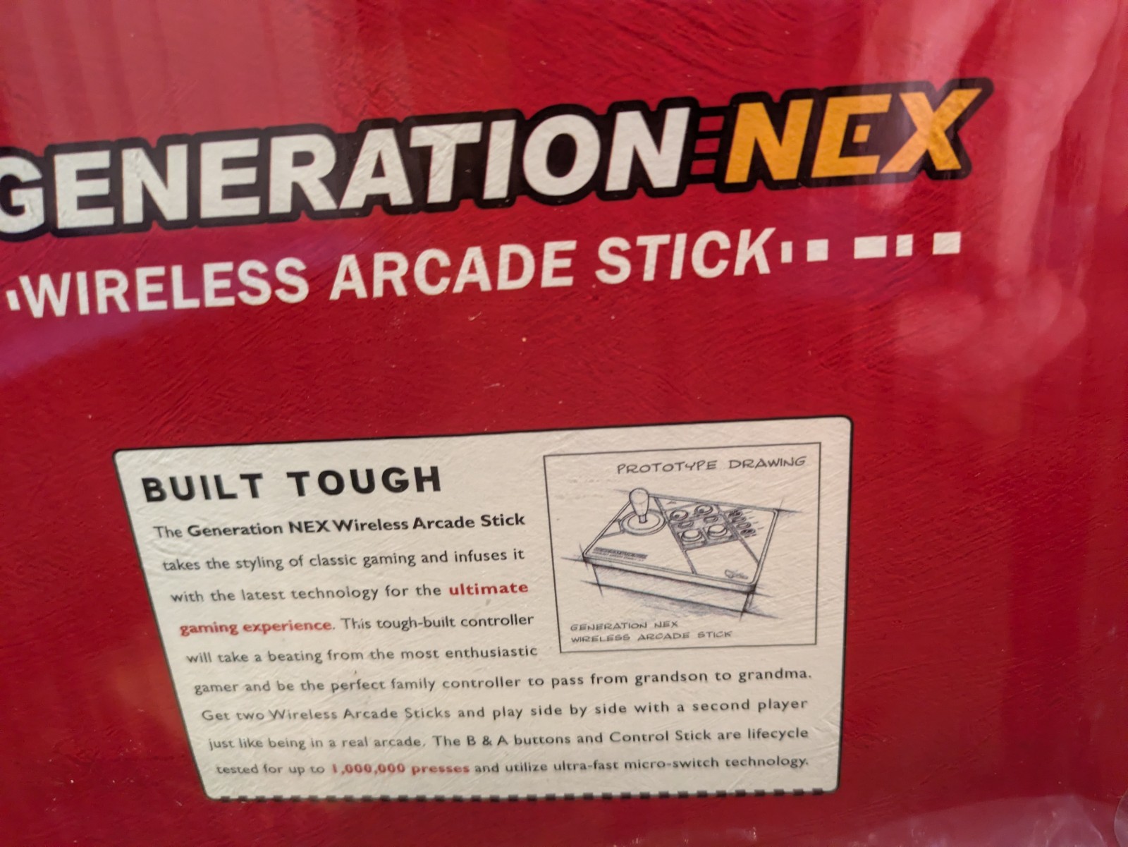 Messiah Generation NEX Wireless Arcade Stick – RARE – NEW NEVER OPENED
