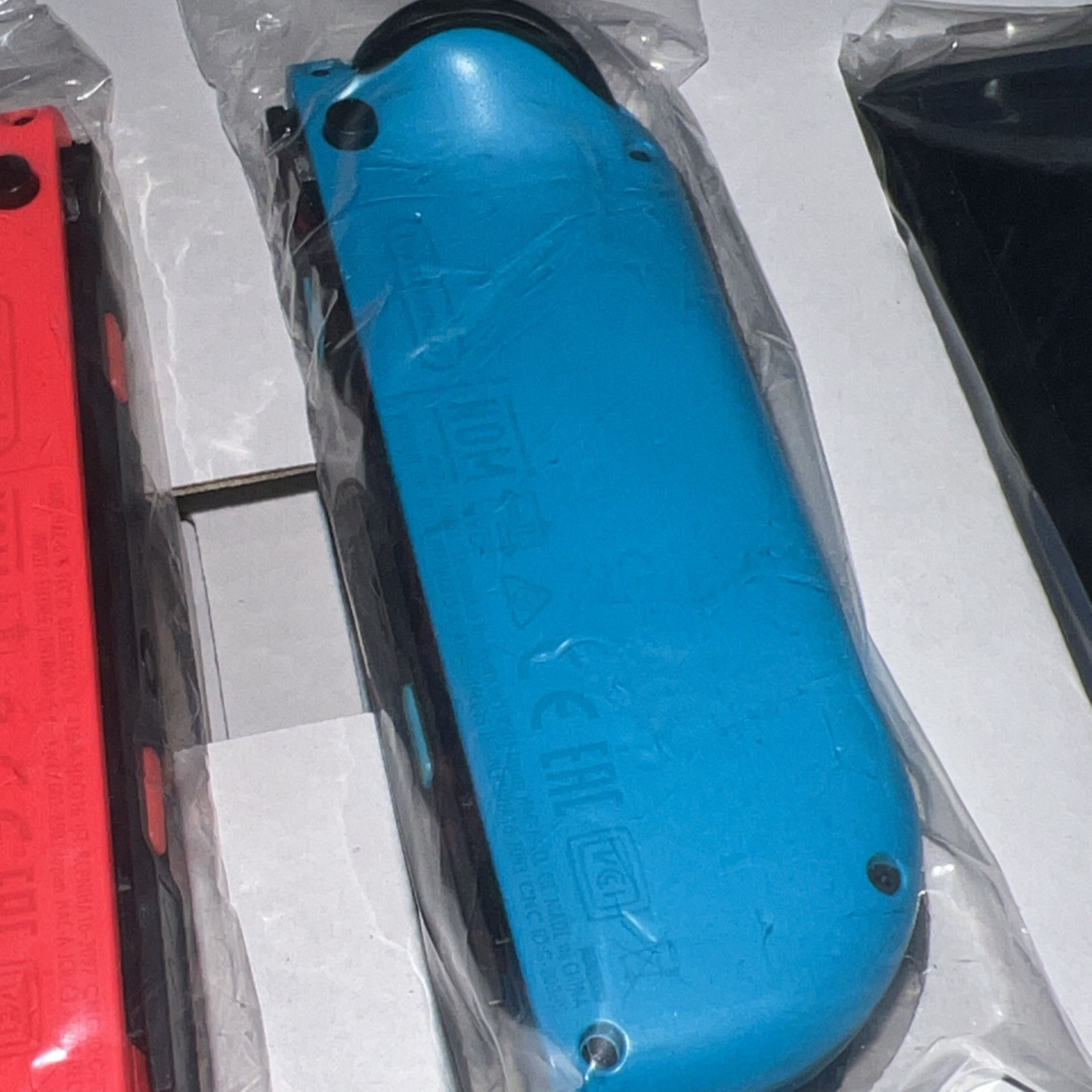 Nintendo Switch 32GB Handheld Console – Neon Red/Neon Blue | Adult Owned | WORKS