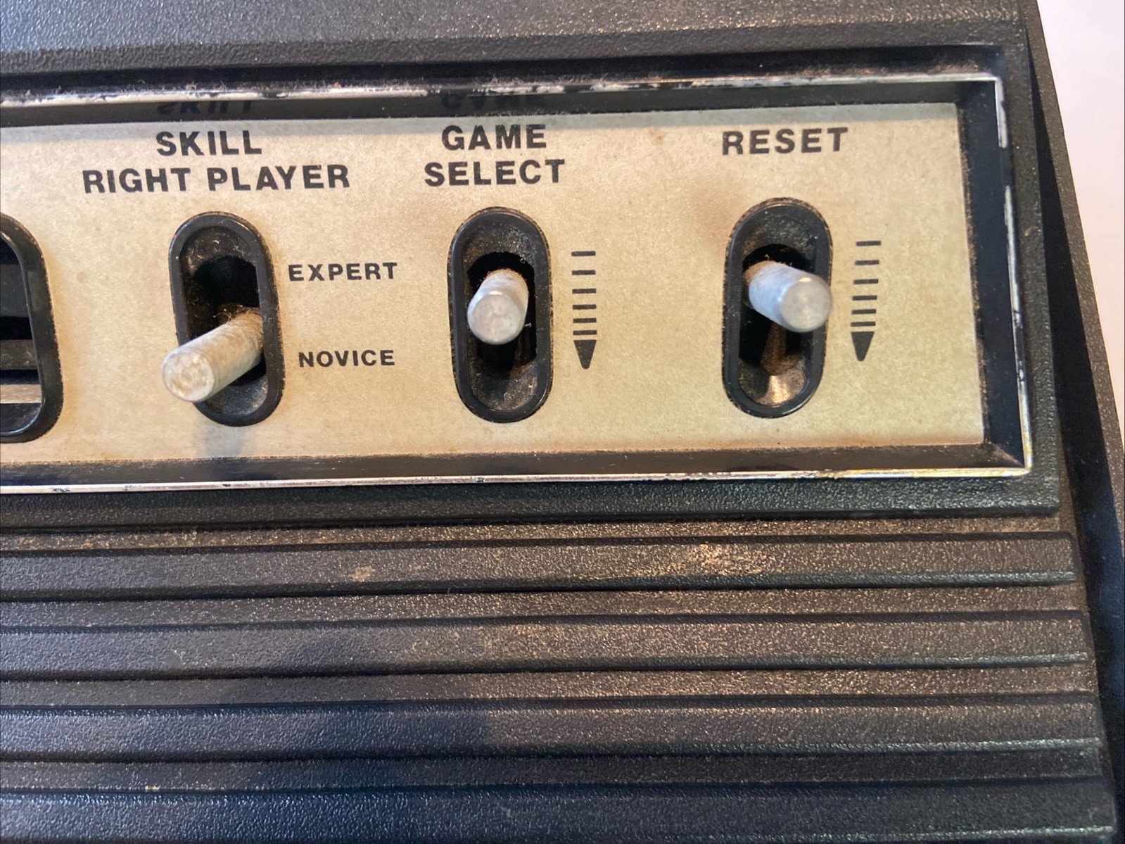 Atari 2600 Sears Tele Games 6 Switch Console FOR PARTS Or REPAIR ONLY W/Adaptor