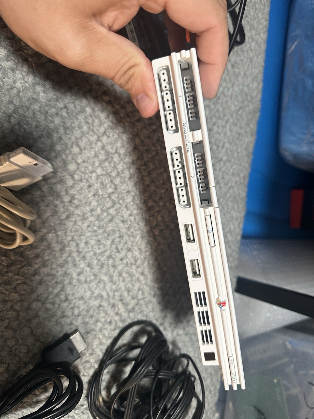 Working White Ps2 Slim and A Modded Black Ps2 Slim READ DESCRIPTION READ