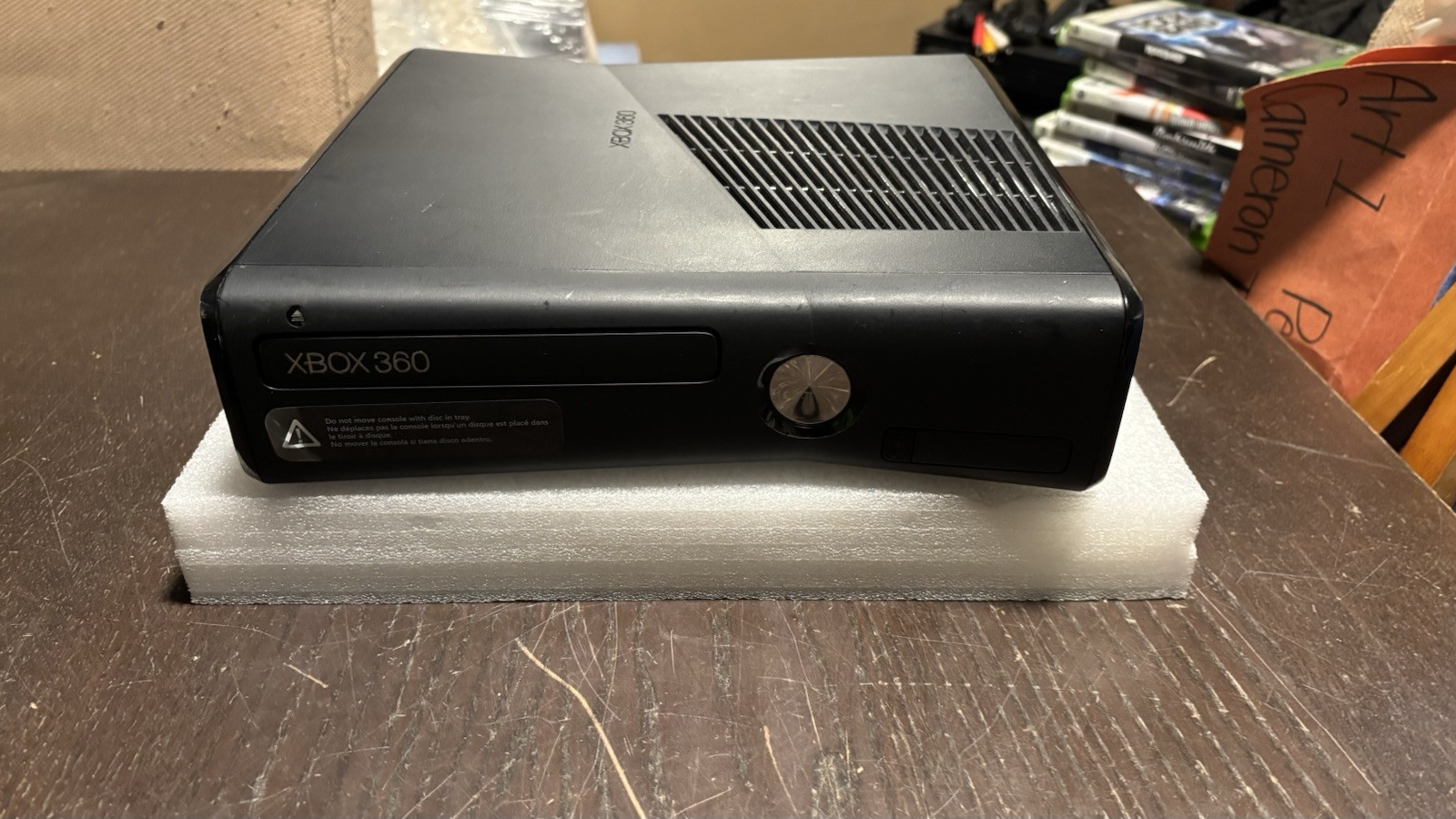 Microsoft Xbox 360 Slim Console Bundle With 4 Great Games, 2 Controllers & Dock
