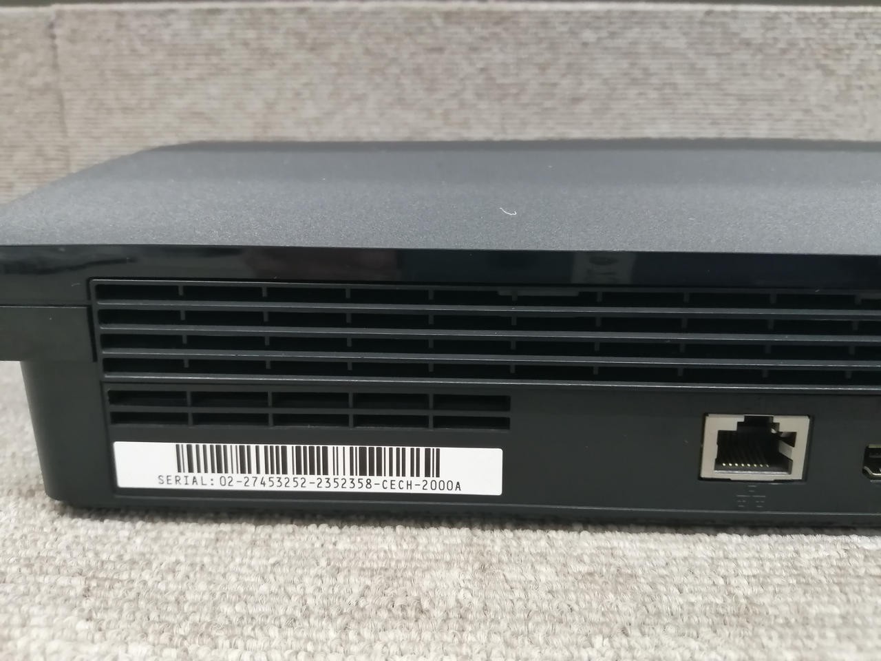 Without Controller PS3 CECH 2000A Model CECH 2000A SONY