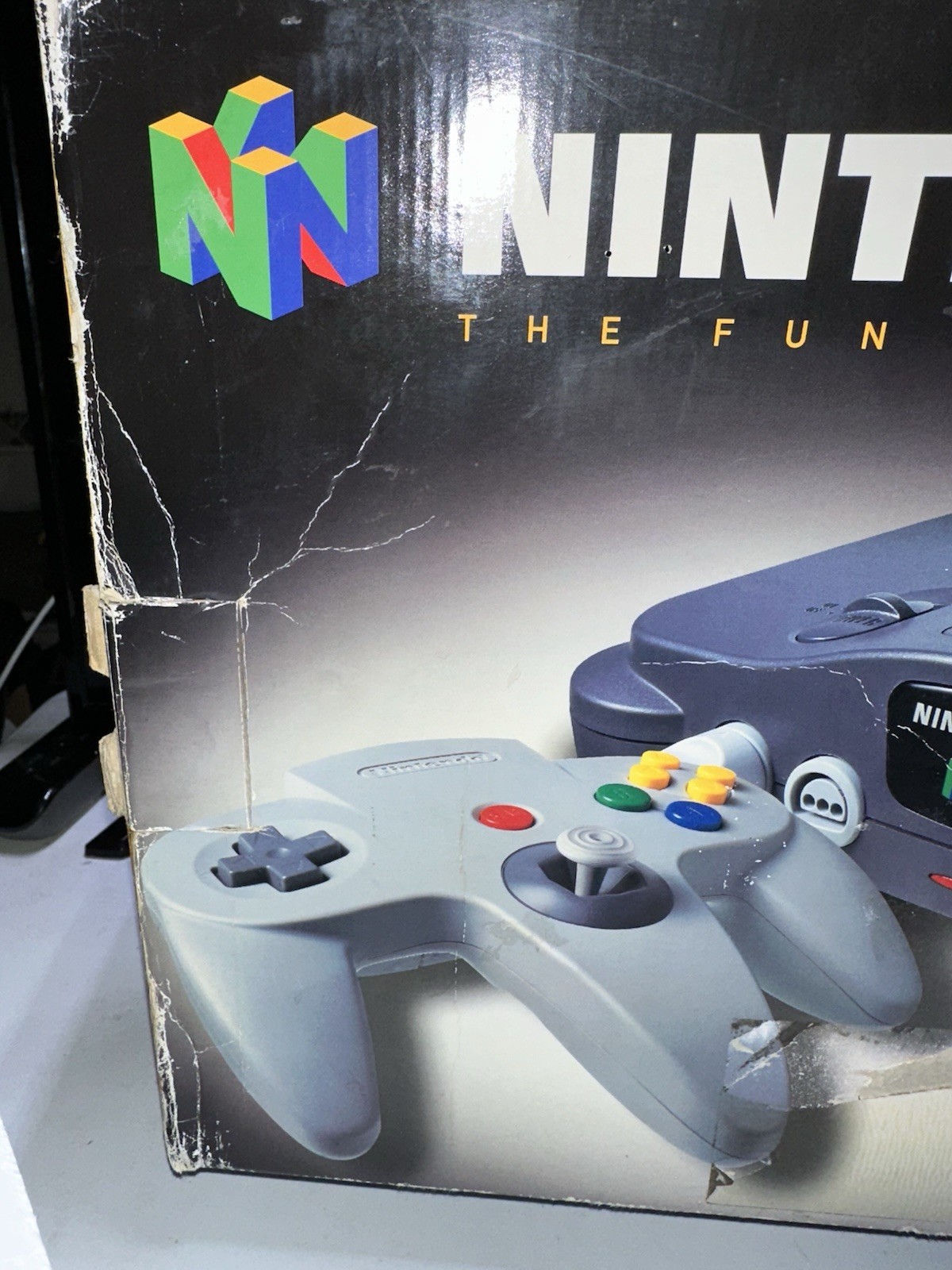 Nintendo 64 Console – In Original Box – NUS-001 Gray (please Read Description)