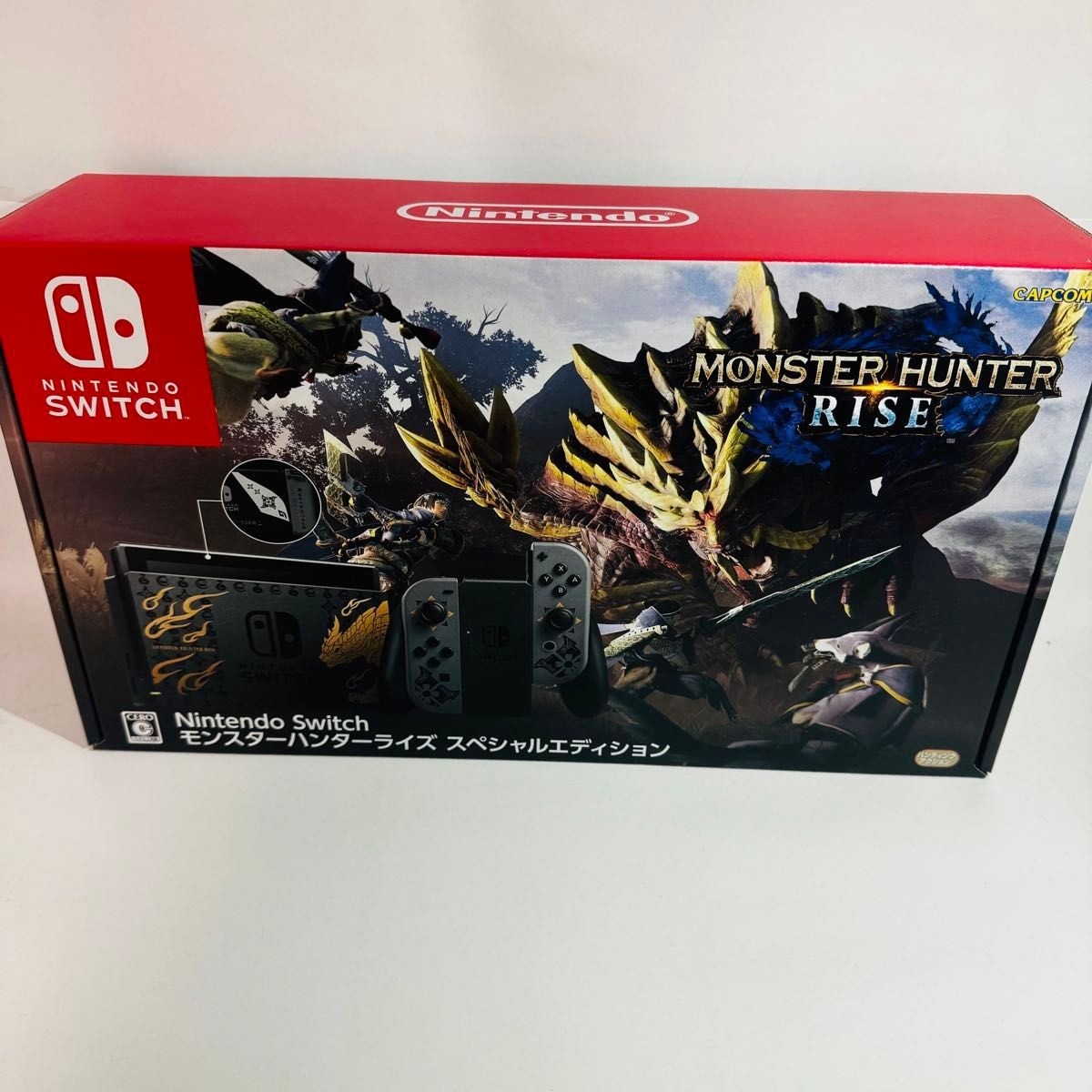 Nintendo Switch Monster Hunter Rise Special Edition Console – Brand New Sealed