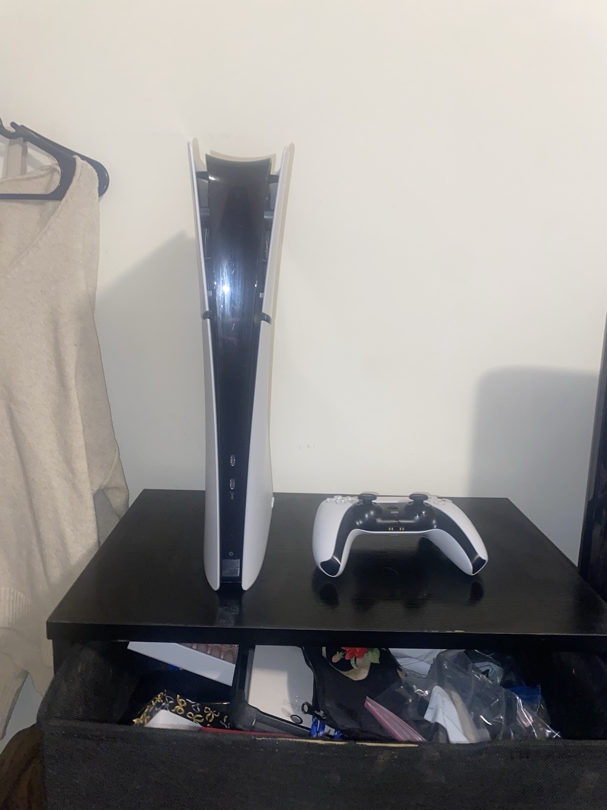 Sony PlayStation 5 Console White/Black with Controller HDMI USB Wi-Fi