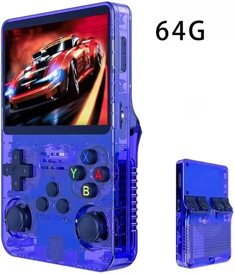 R36S Retro Handheld Game Console with ARKOS System – 3.5 Inch Display