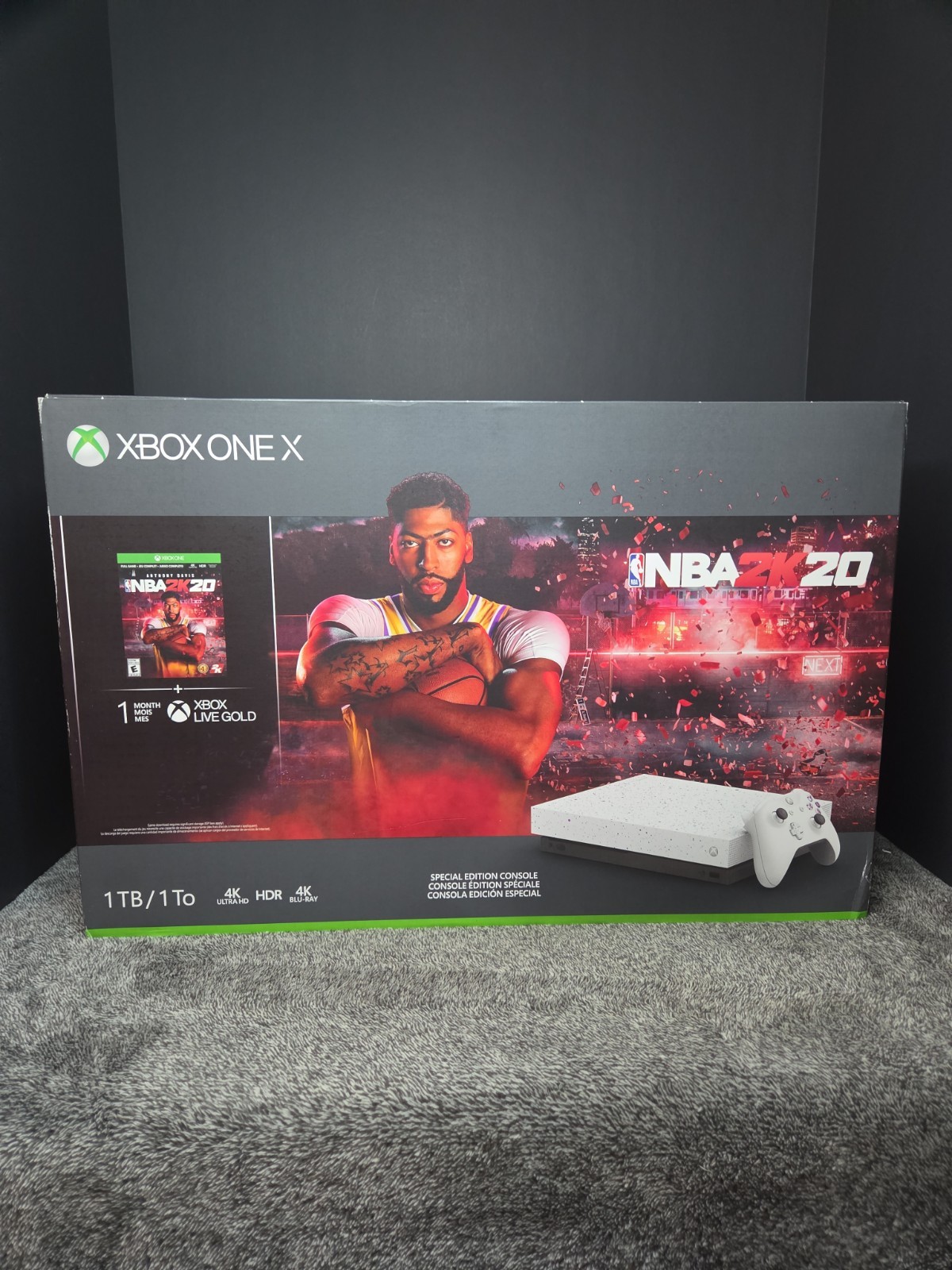 Microsoft Xbox One X NBA 2K20 Special Edition 1TB In Original Box