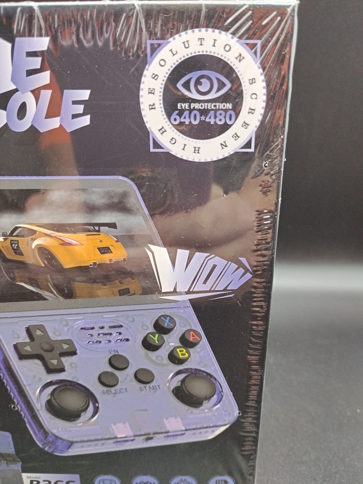 64 GB R36S Handheld Video Game Console Emulator 15,000+ Retro Games Black