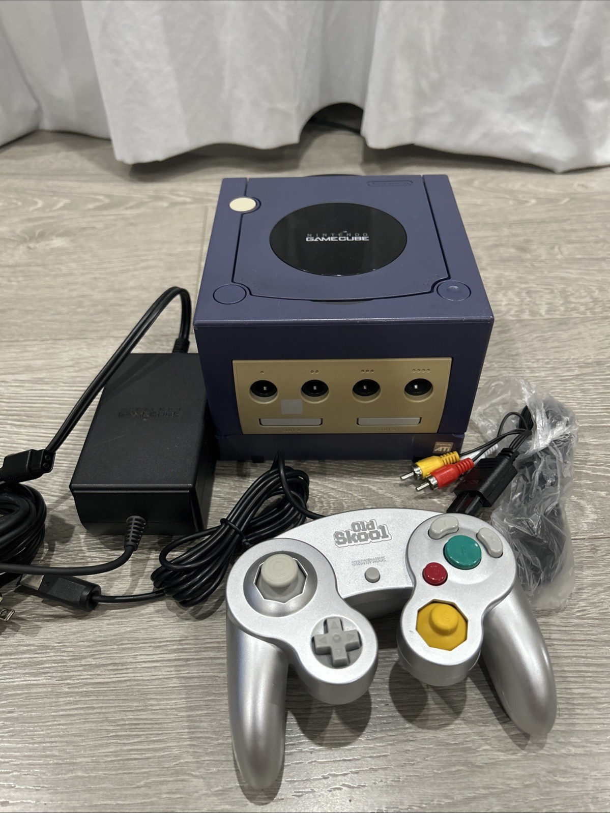 Nintendo GameCube DOL-001 JPN Indigo Console Doesn’t Read Discs Ships FAST!
