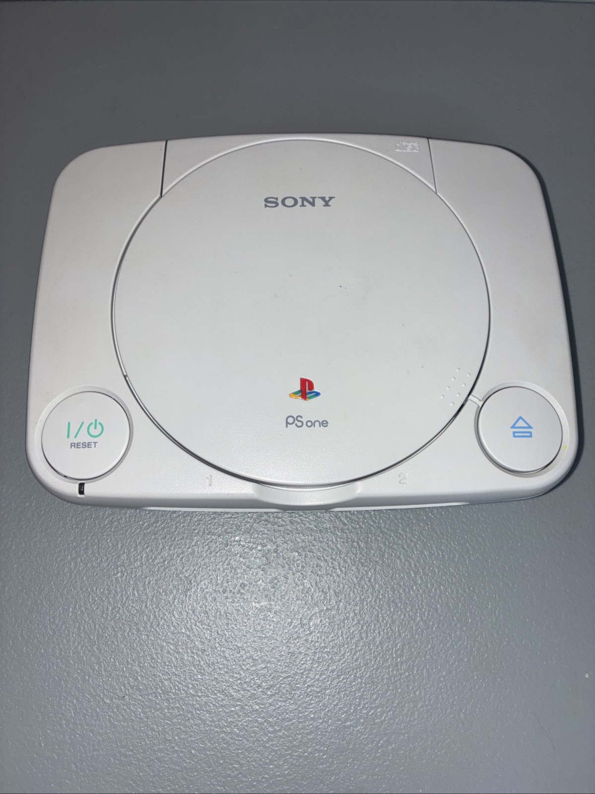 Sony Playstation PS One Video Game Console – White