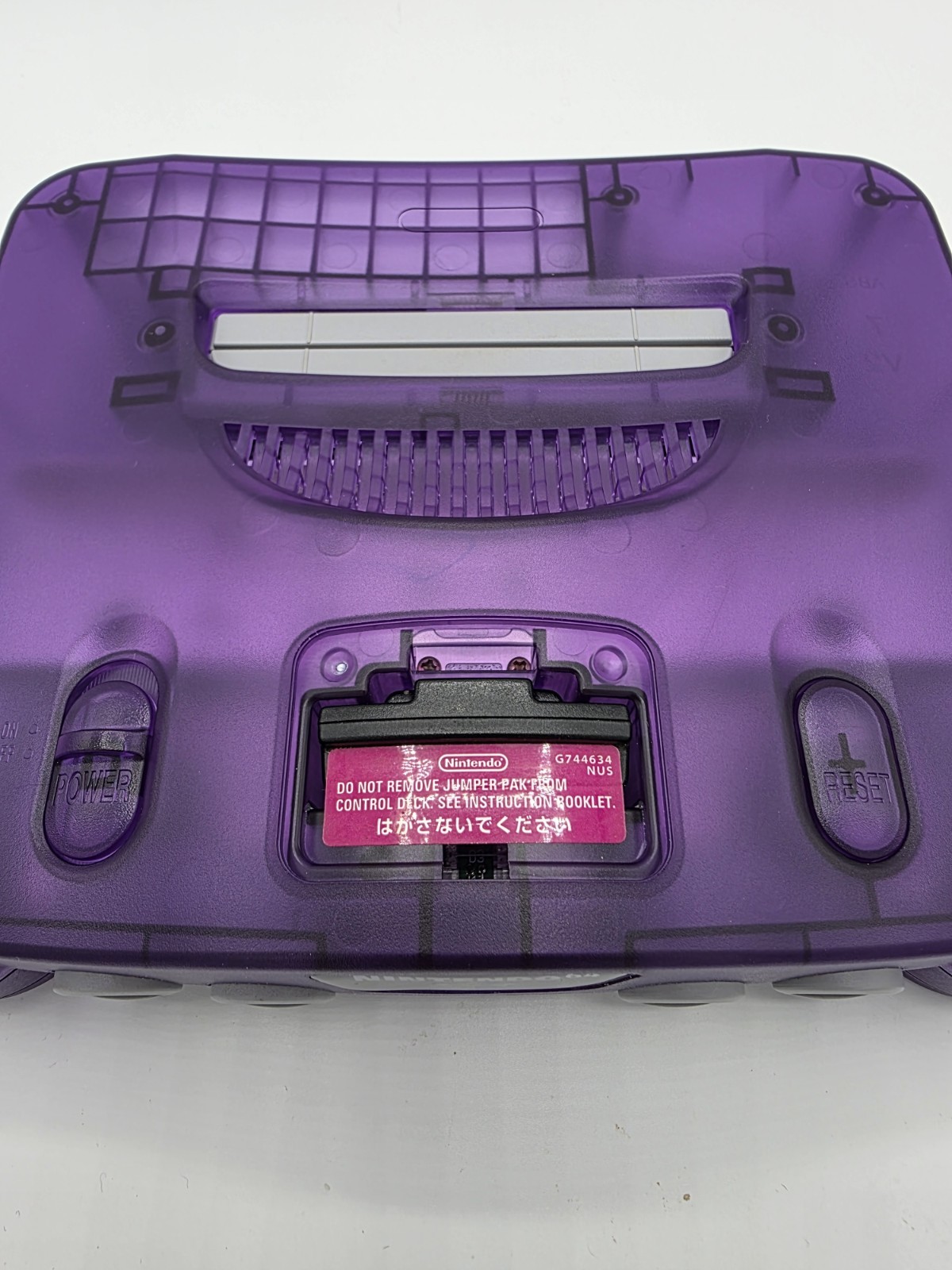 N64 Voultar RGB Recapped Nintendo 64 Purple Shell Green LED