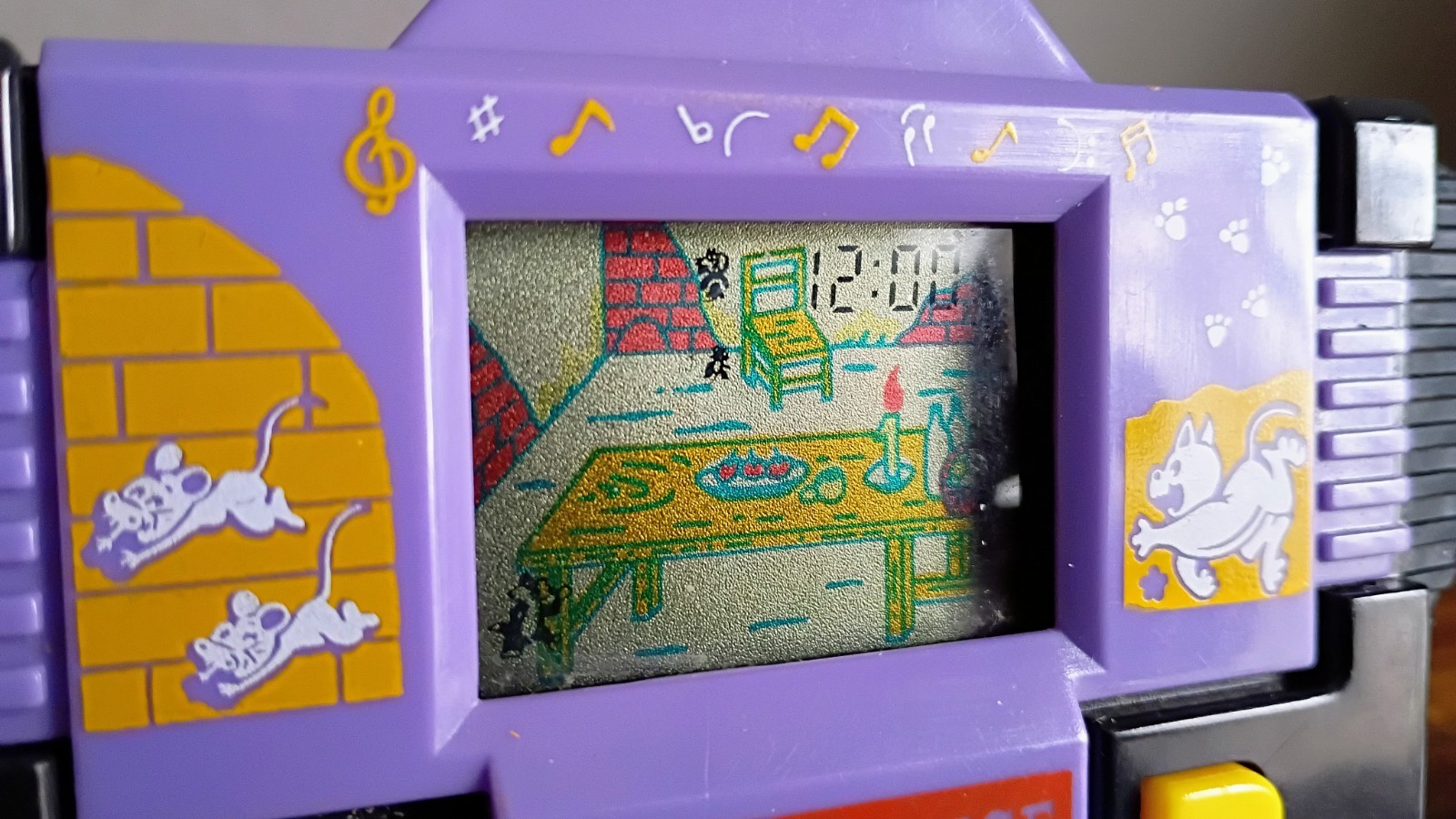 SUPER RARE ✅ LCD Cat And Mice Handheld Game Retro 90’s Generic Gem