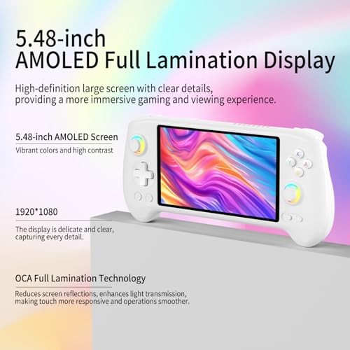 Android 14 Handheld Gaming Console RG557 5.48