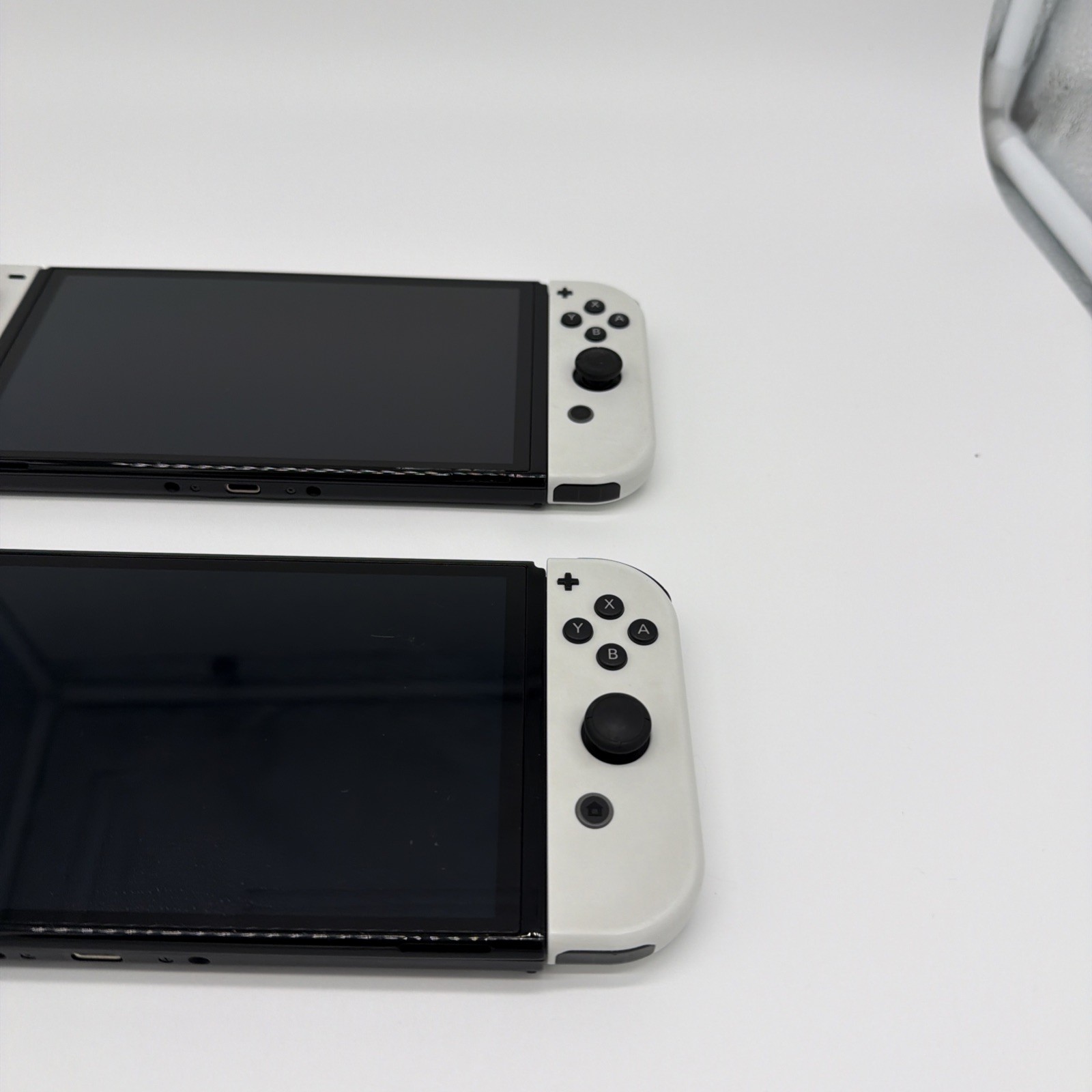 TWO Nintendo Switch OLED 7″ 64GB HAC-015 Handheld Hybrid System (Only Console)