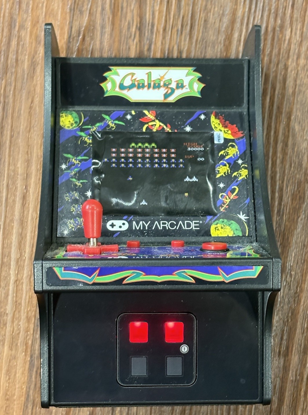 My Arcade DGUNL-3222 Galaga Micro Player Retro Arcade Machine – 6.75 In Cabinet