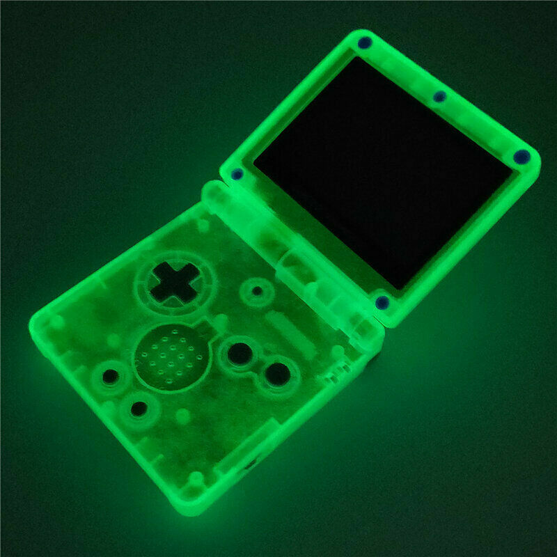 Nintendo Game Boy Advance GBA SP Glow in the Dark Yellow System AGS 101 Bright