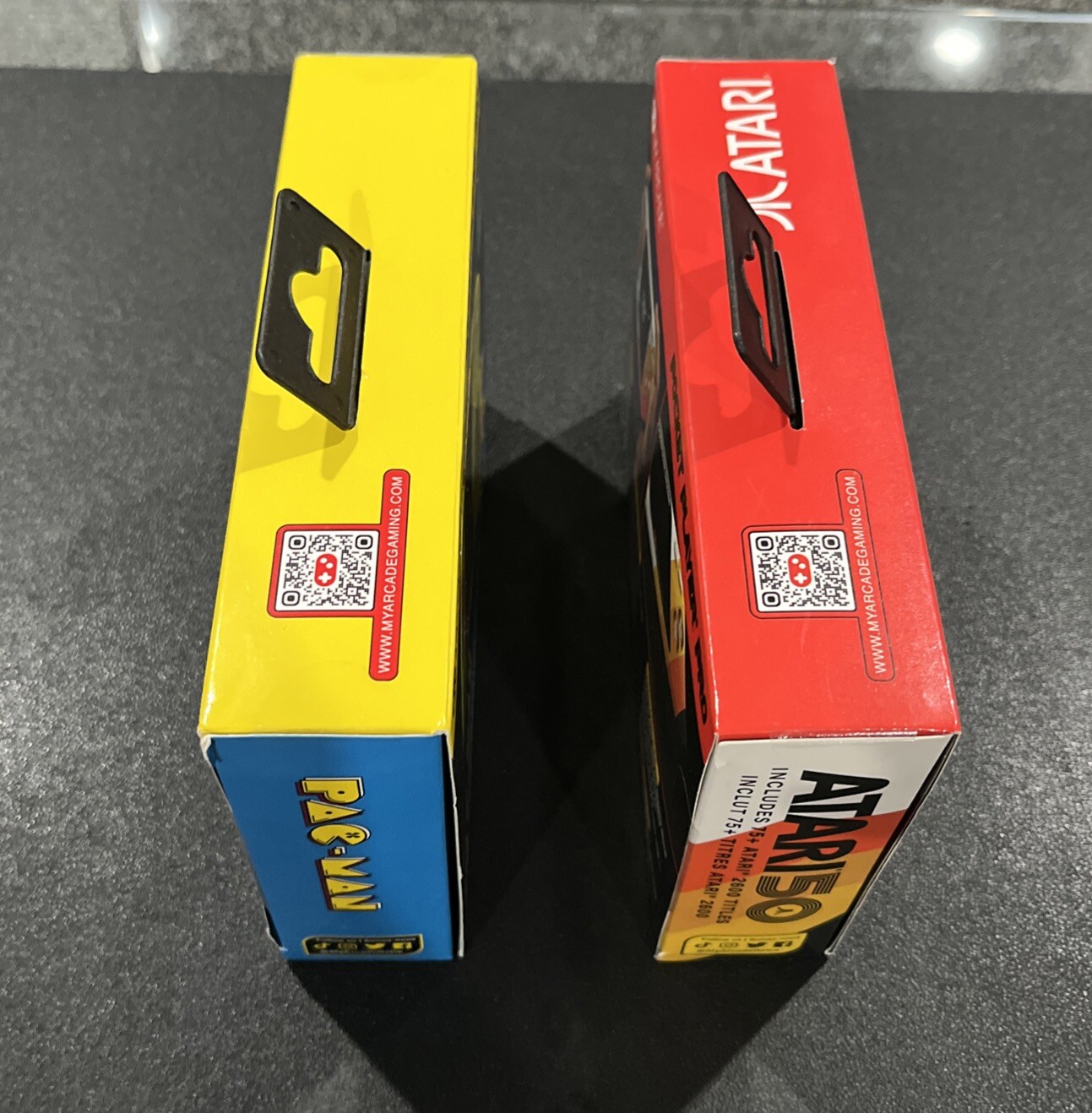 My Arcade Atari Pocket Player Pro Portable Video Game System Games And Pac-Man
