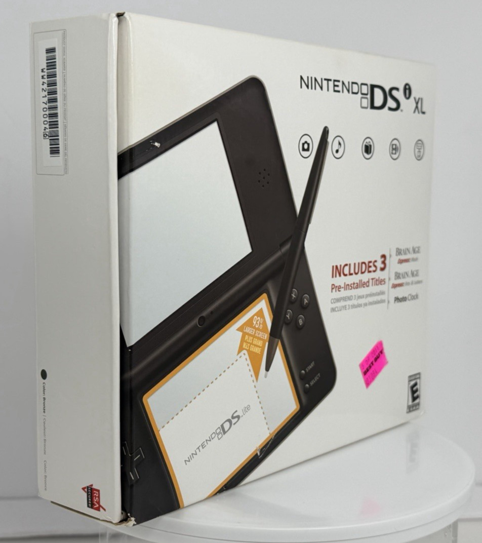 Nintendo DSi XL Bronze Launch Edition – FACTORY SEALED – Handheld Console * Rare