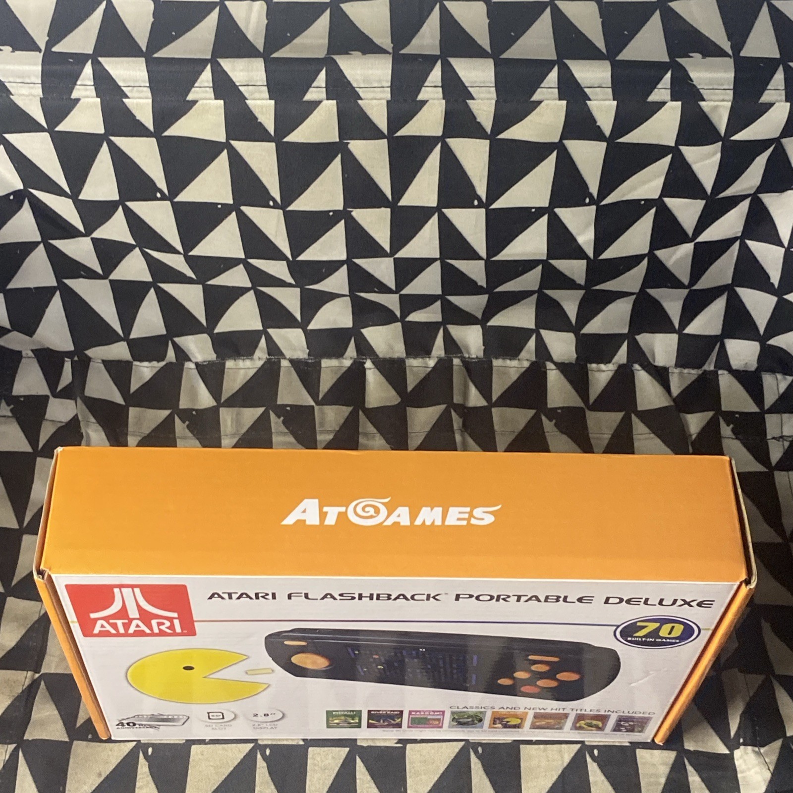 Atari Flashback Portable Black Handheld Console 70 Built in Games