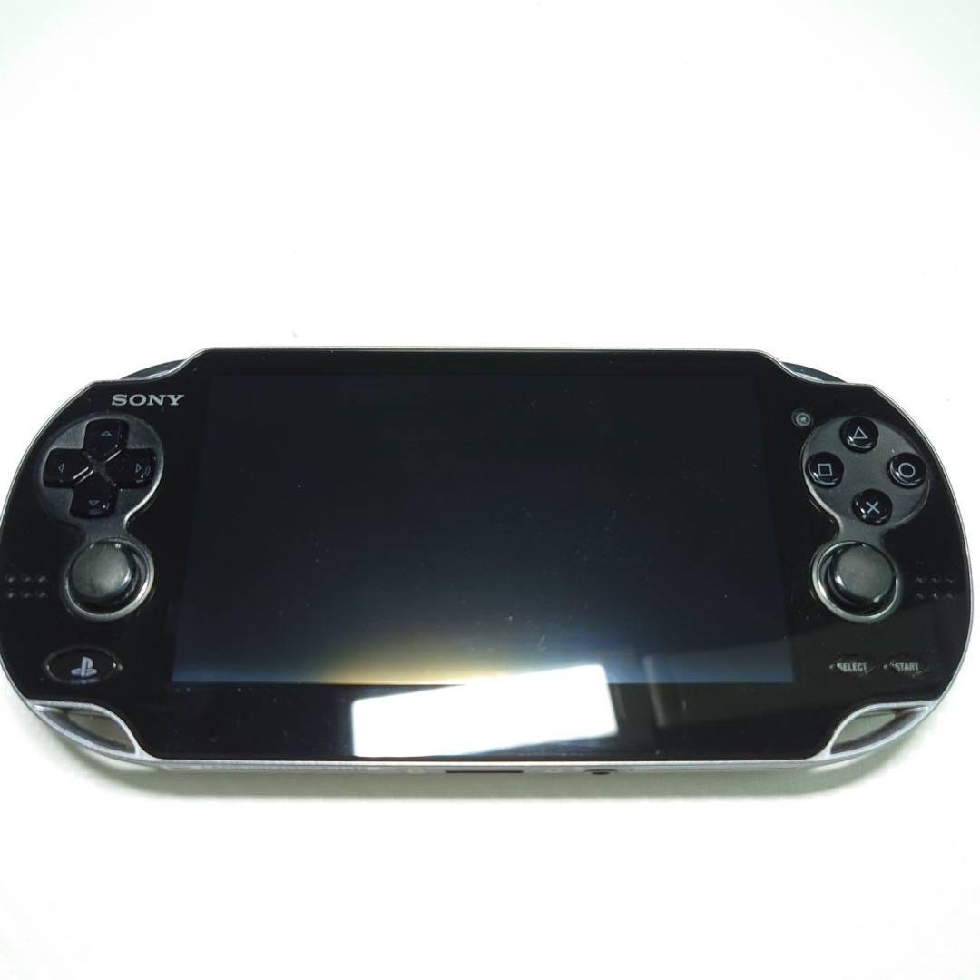 Sony PS Vita PCH-1000 Crystal Black OLED Wi-Fi Boxed Complete Near Mint 7069