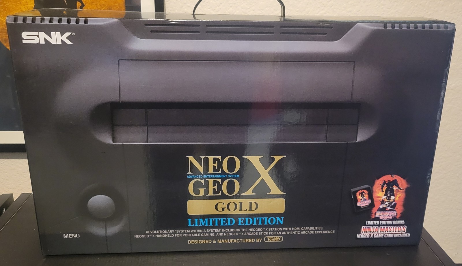 Neo Geo x Gold New Sealed with Extra Controller SNK