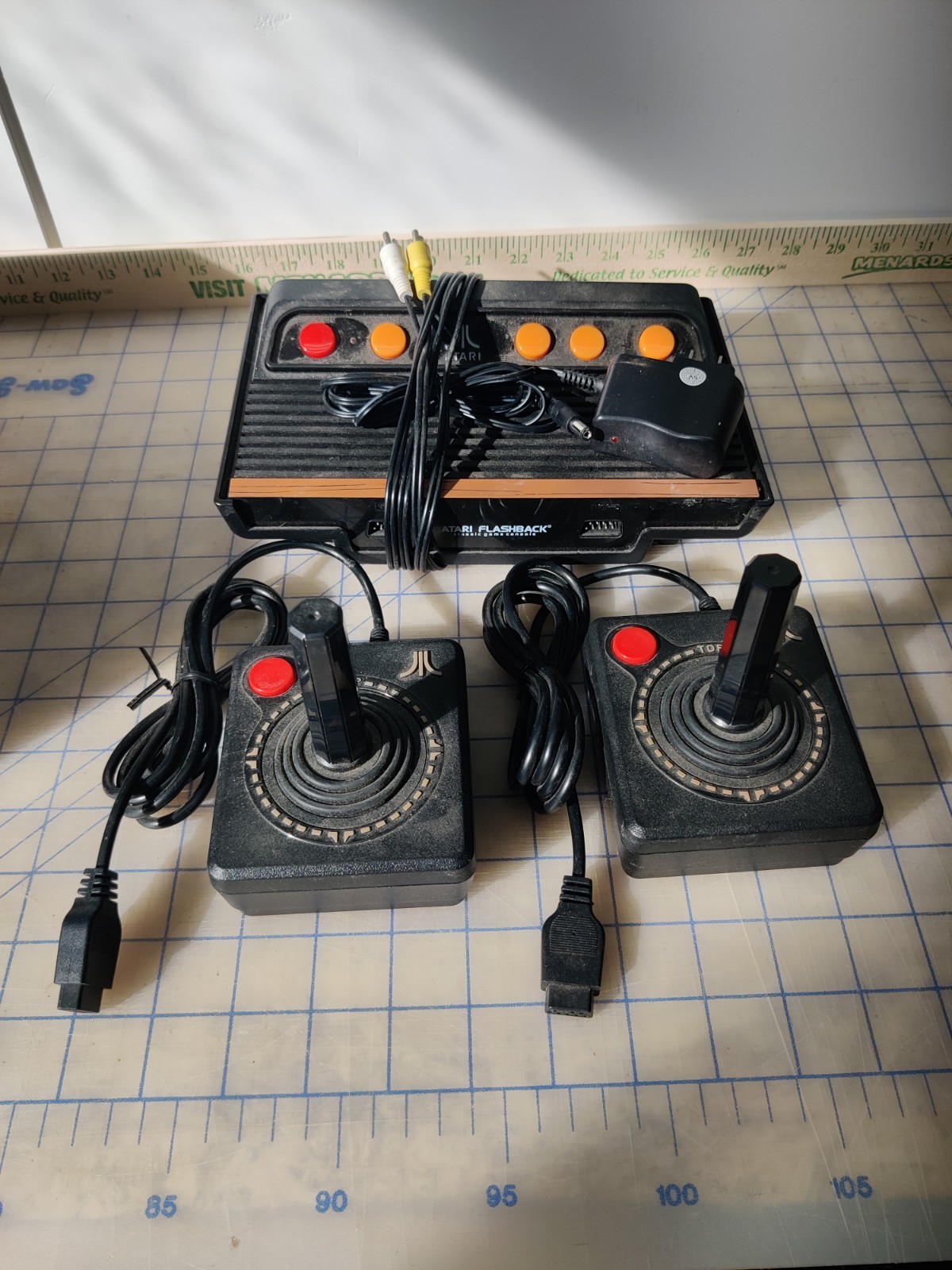Atari Flashback 110 games tested joy sticks and cords included