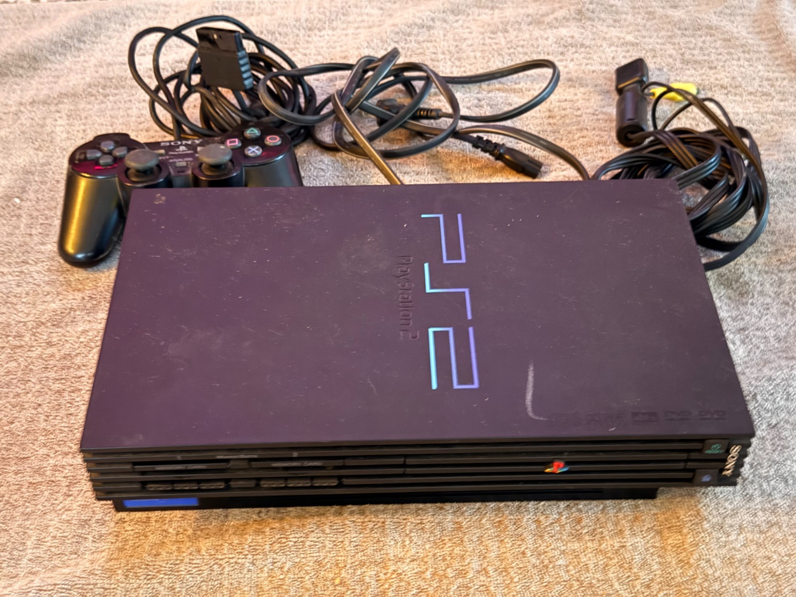 Sony PlayStation 2 Console – Black (SCPH-39001)