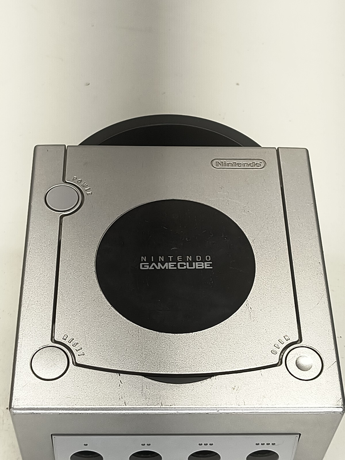 Nintendo GameCube Console Only Platinum System DOL-101 Tested Works