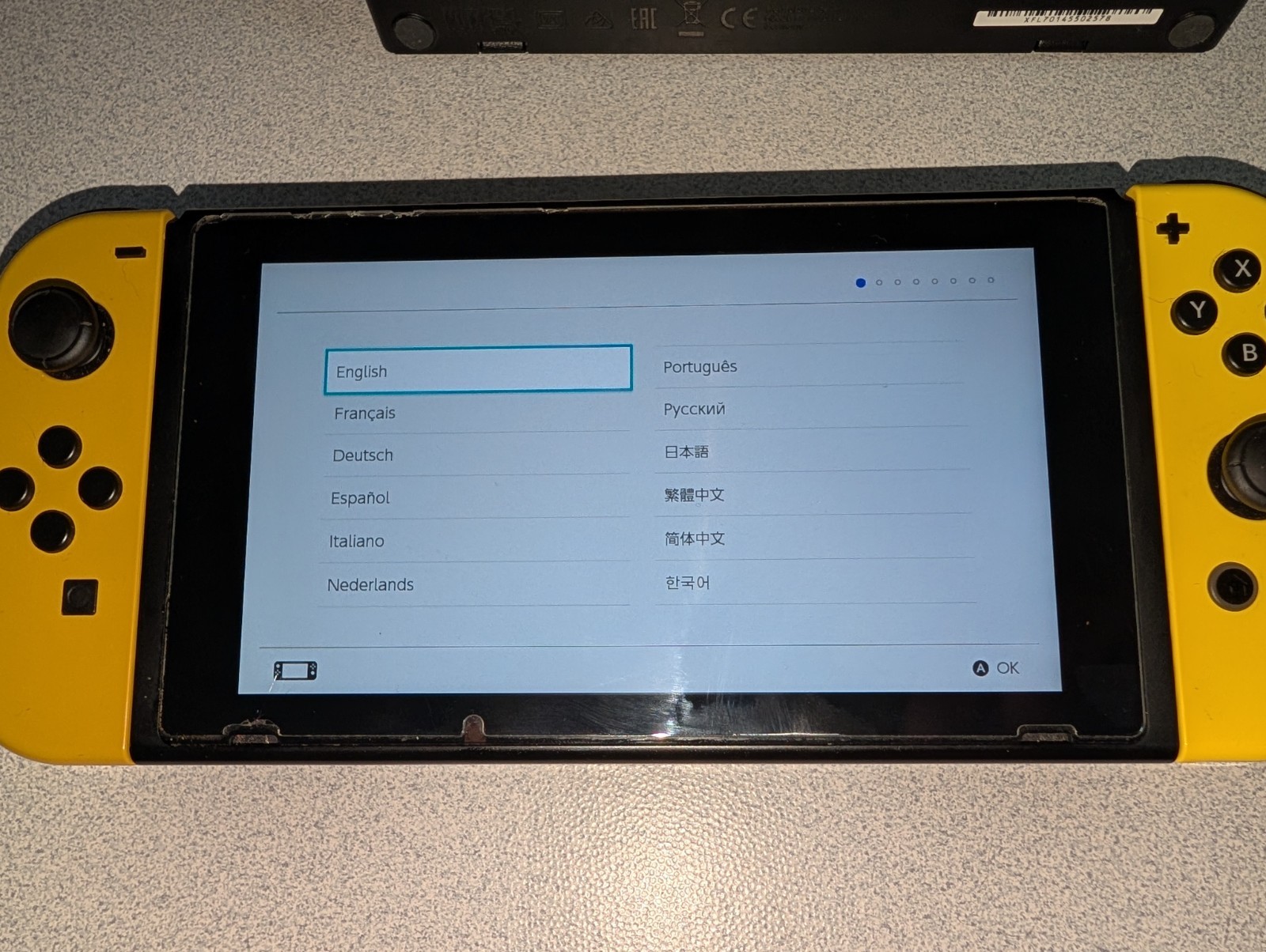 Nintendo Switch Pikachu & Eevee Limited Edition Complete Free Post. VGC