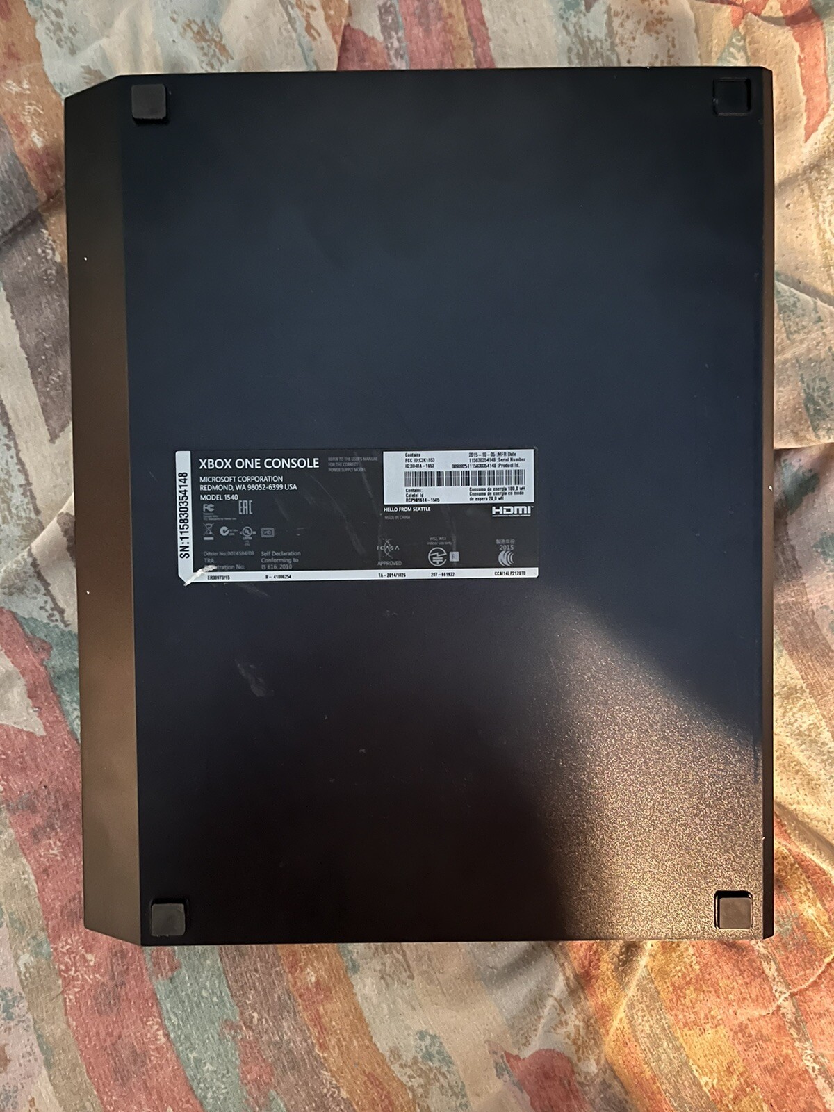 Xbox One Elite 1 Terabyte SSHD Console