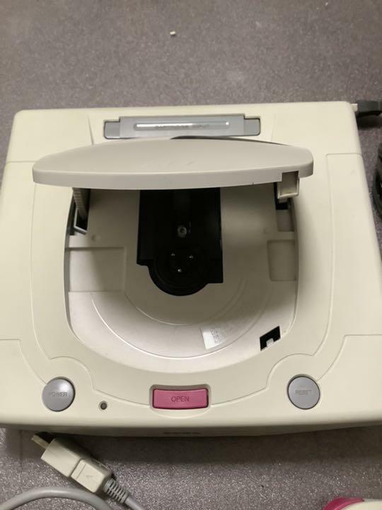 SEGA Saturn SS Console Controller White tested working japan game F/S