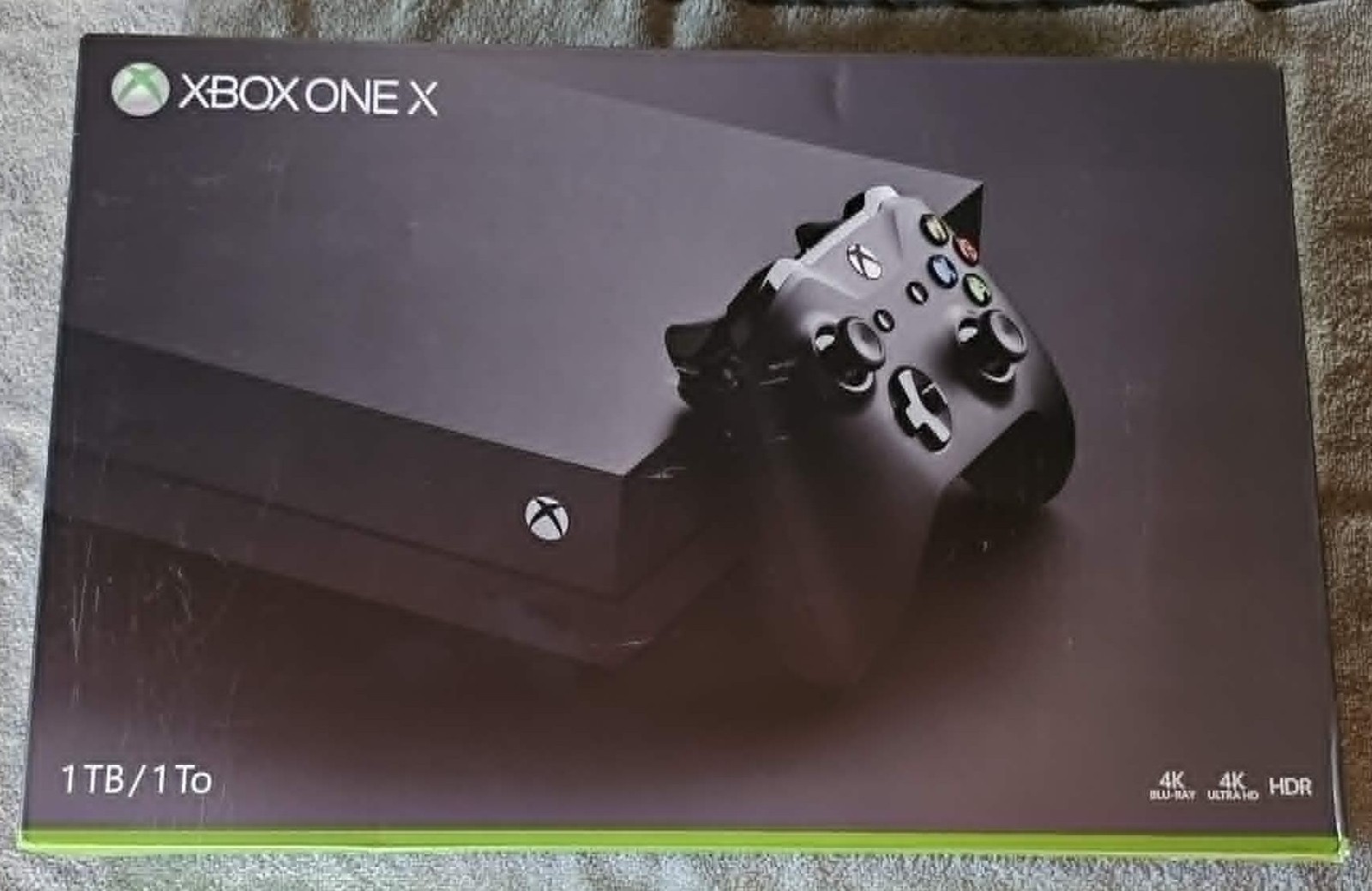 Microsoft Xbox One X Black 1TB Console Sealed