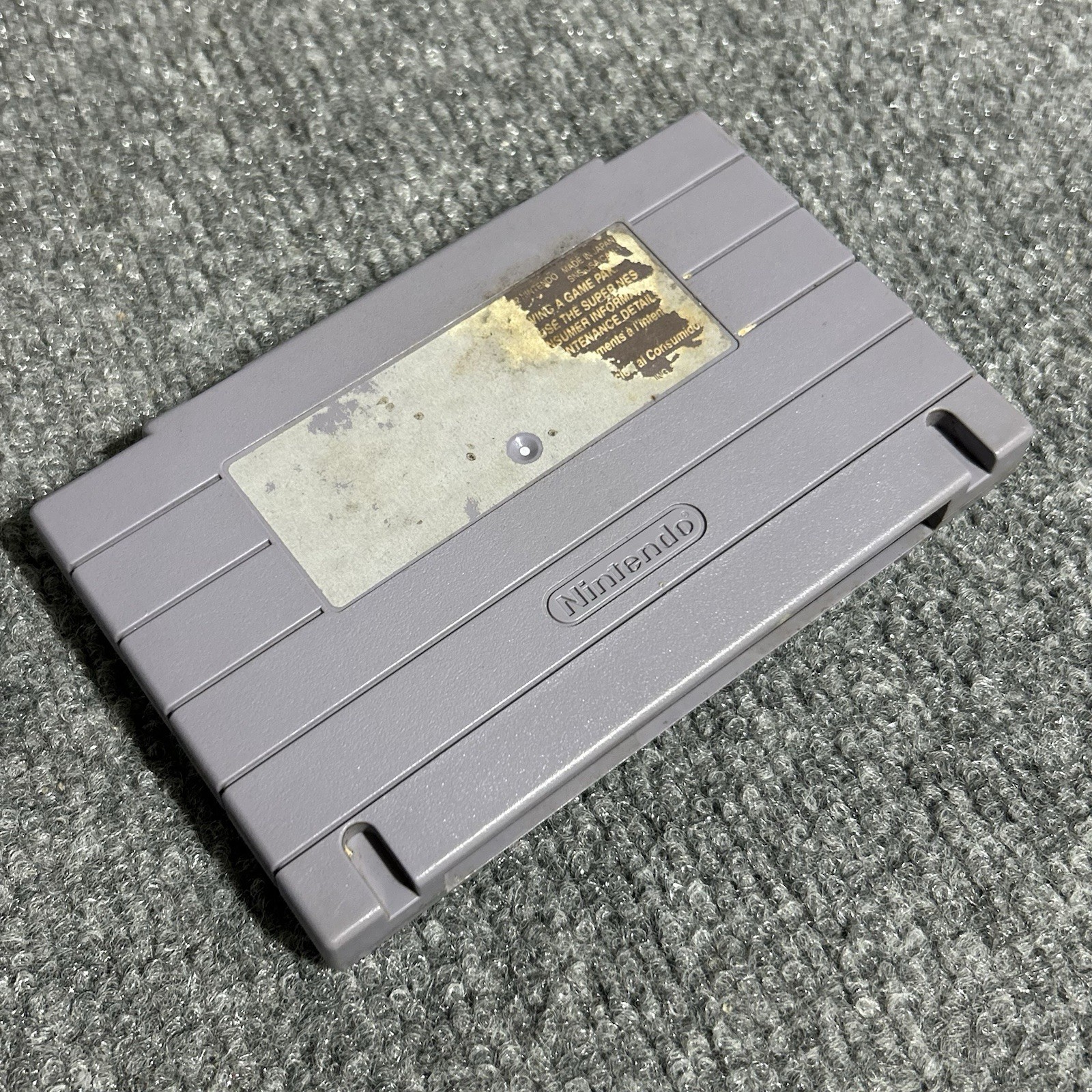 Super Nintendo Junior SNES Jr. Console W/ OEM Controllers, Cables & Donkey Kong