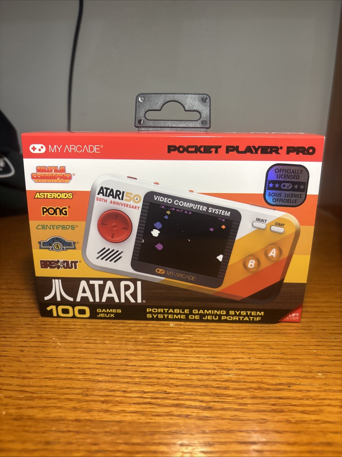 My Arcade Atari Pocket Player Pro: Portable Video Game System 100 Games