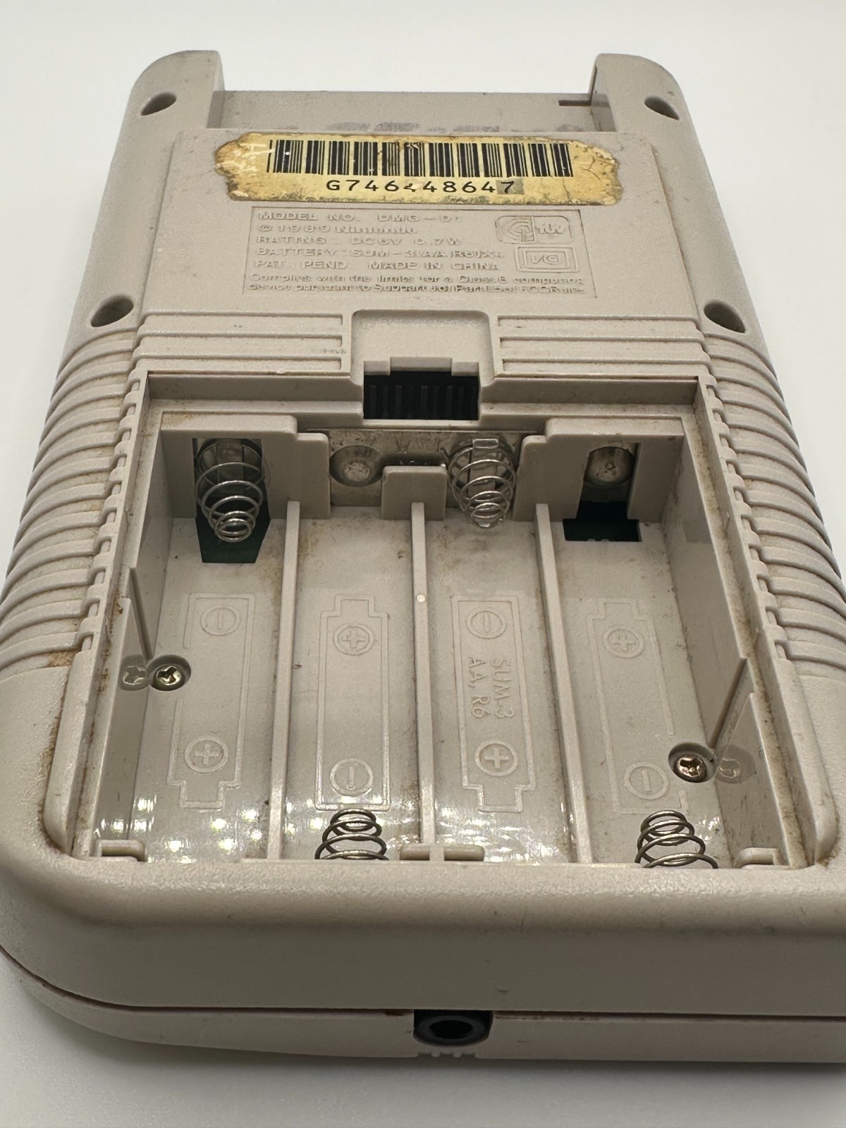 Nintendo Game Boy Console (System and light, rough shape but working)