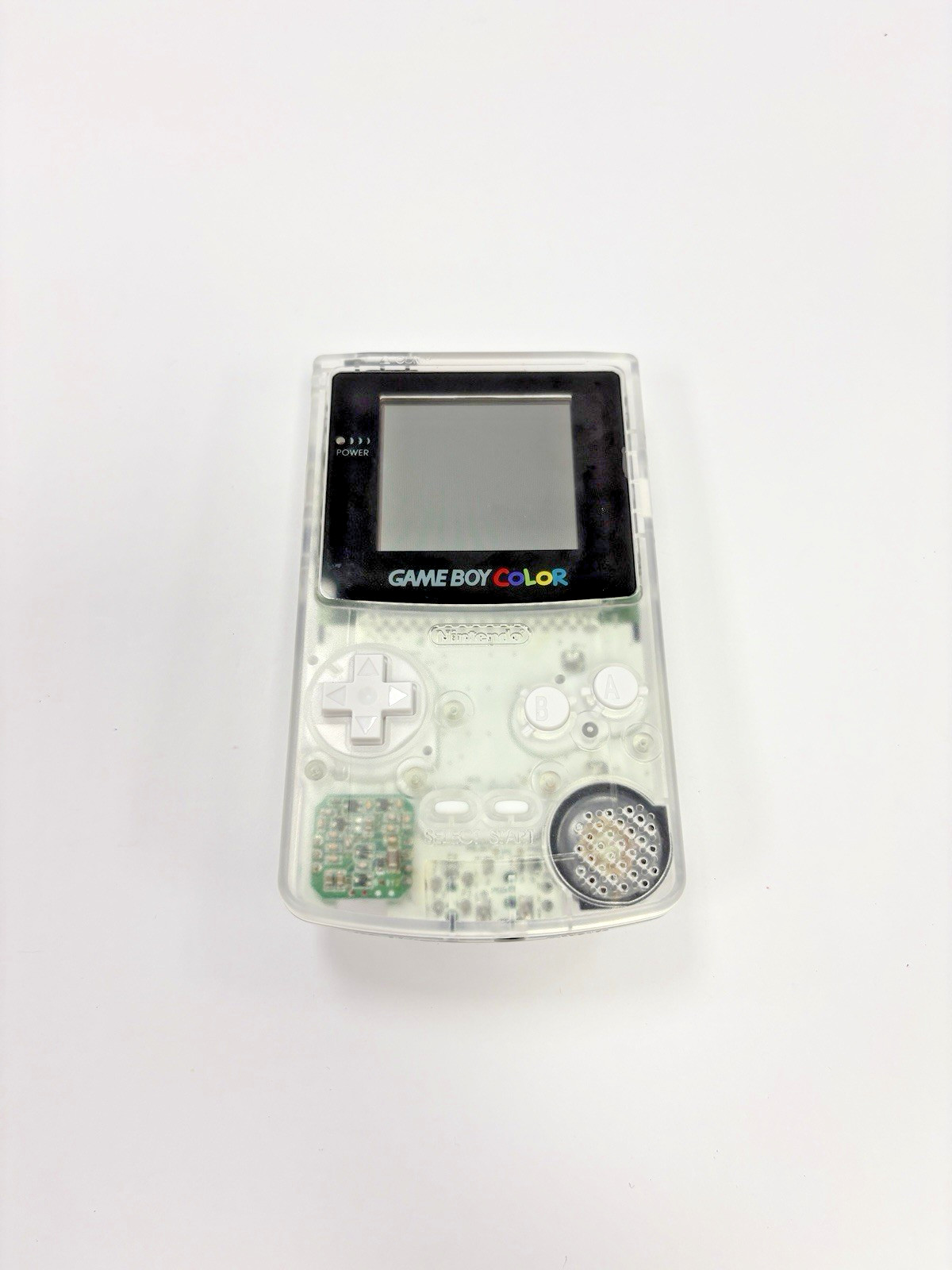 Refurbished Nintendo Game Boy Clear Handheld System